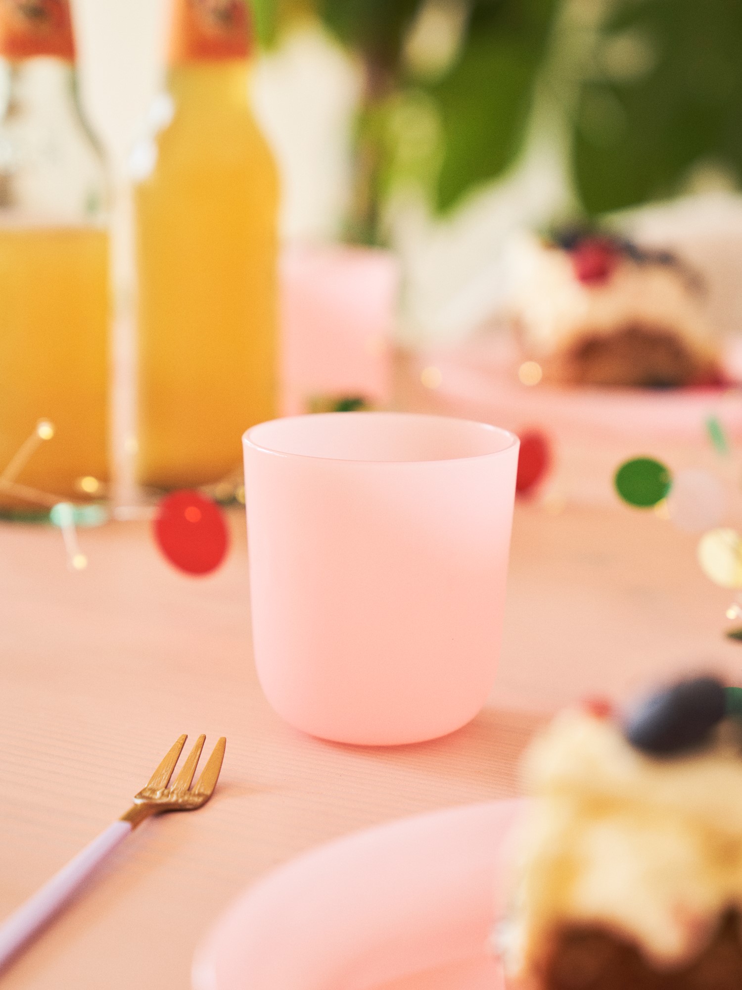 Reusable plastic cups for children 2 pcs. 18+ months.