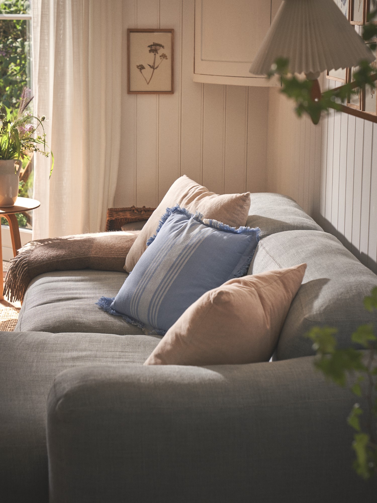 Decorative cushion 45 x 45 Cotton/polyester. 45 x 45 cm.