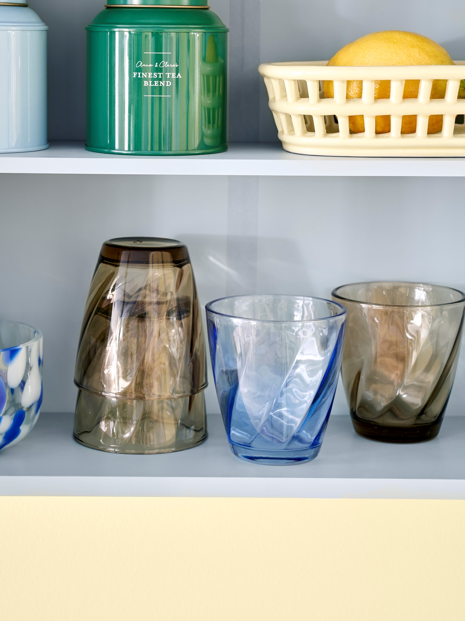 Drinking glass Glass. 8.5 x 9 cm.