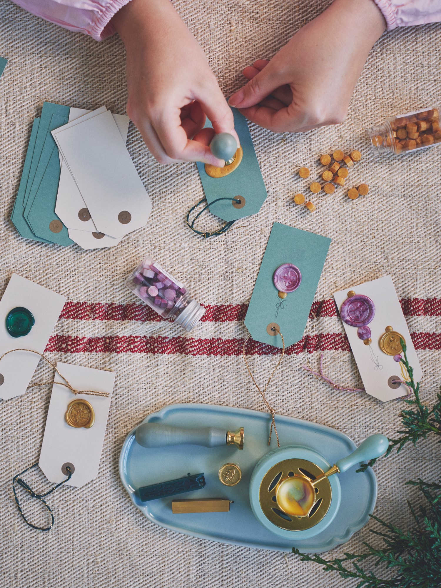 Gift tags Paper. 8 x 4 cm. 25 pcs.