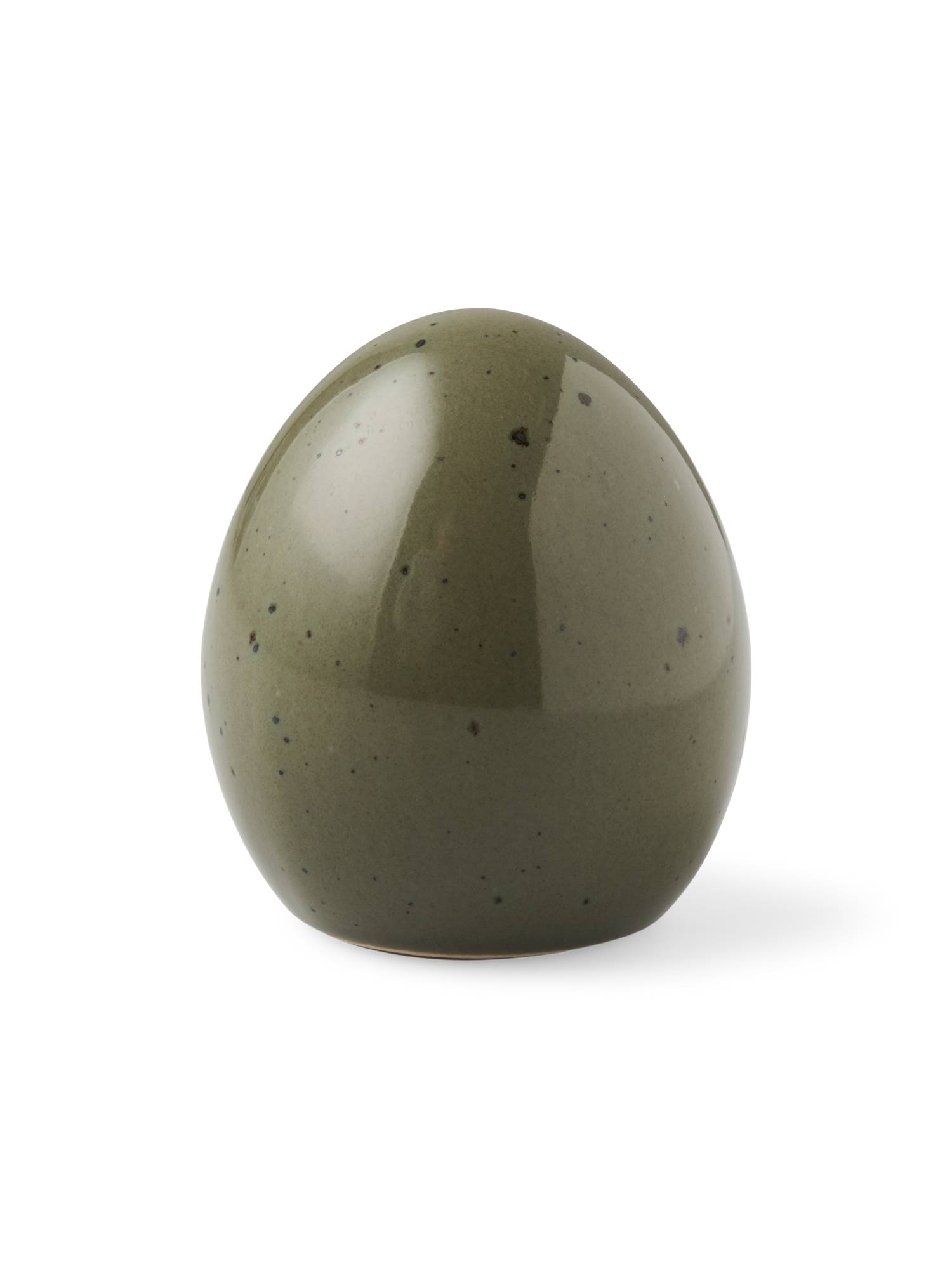 Decorative egg Porcelain. Ø7 x 8 cm.