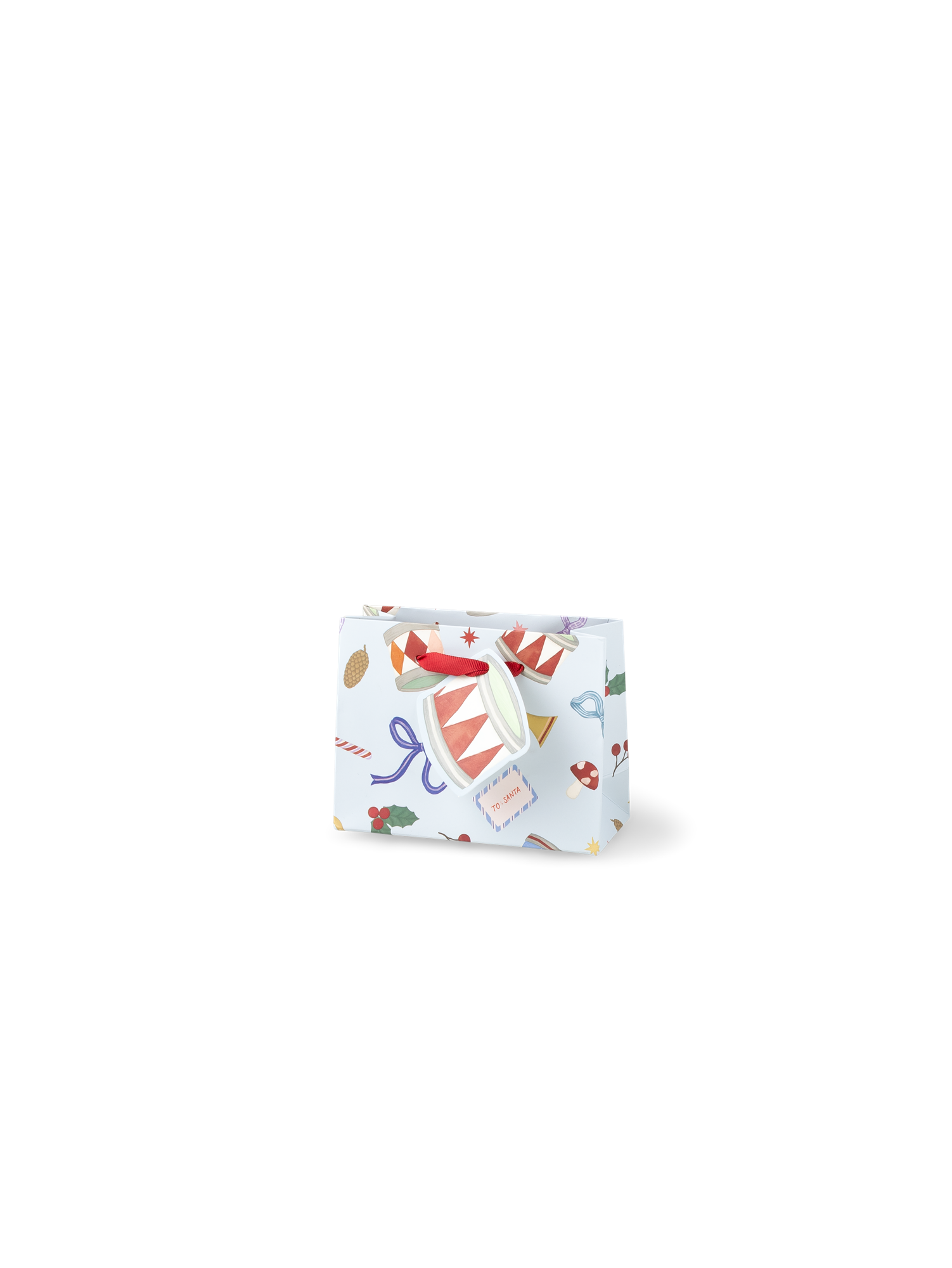 Gift bag Paper. 13 x 10 x 5.5 cm.