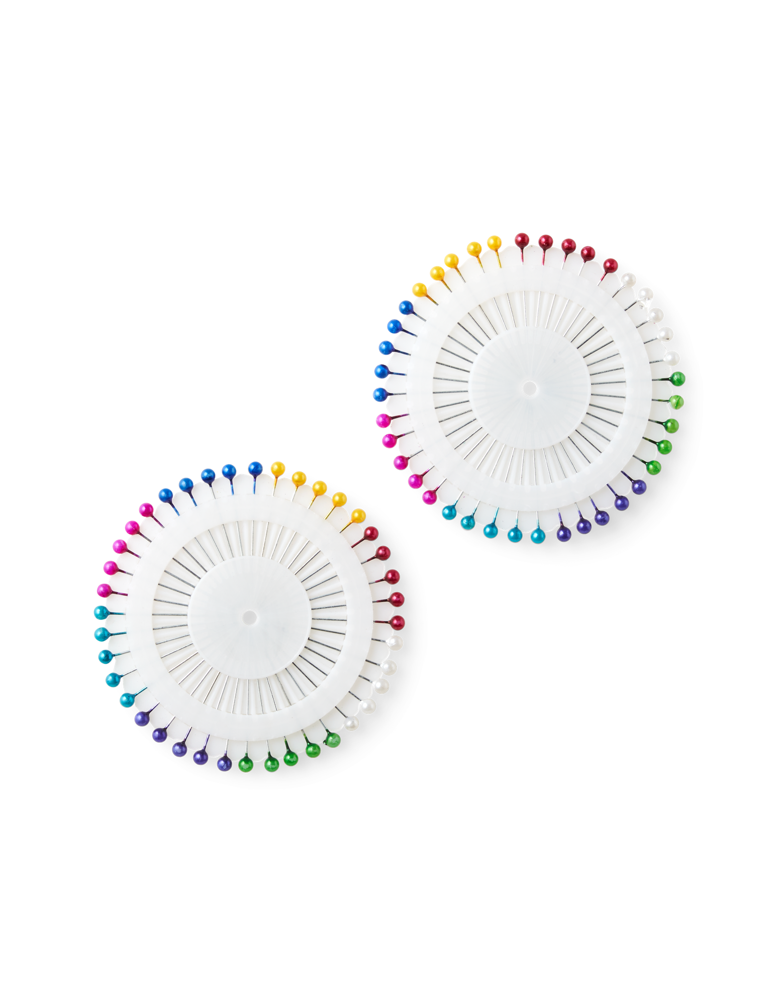 Pearl head pins 8.7 cm. 80 pcs.