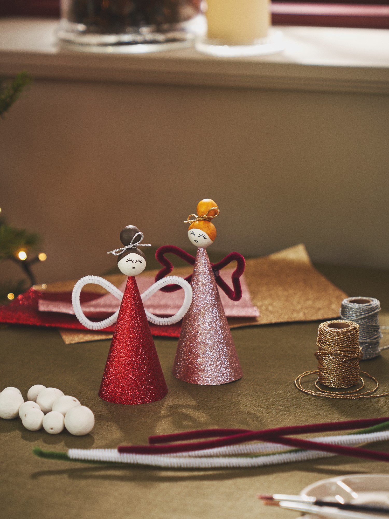 DIY balls Paper. 2 sizes. 20 pcs.