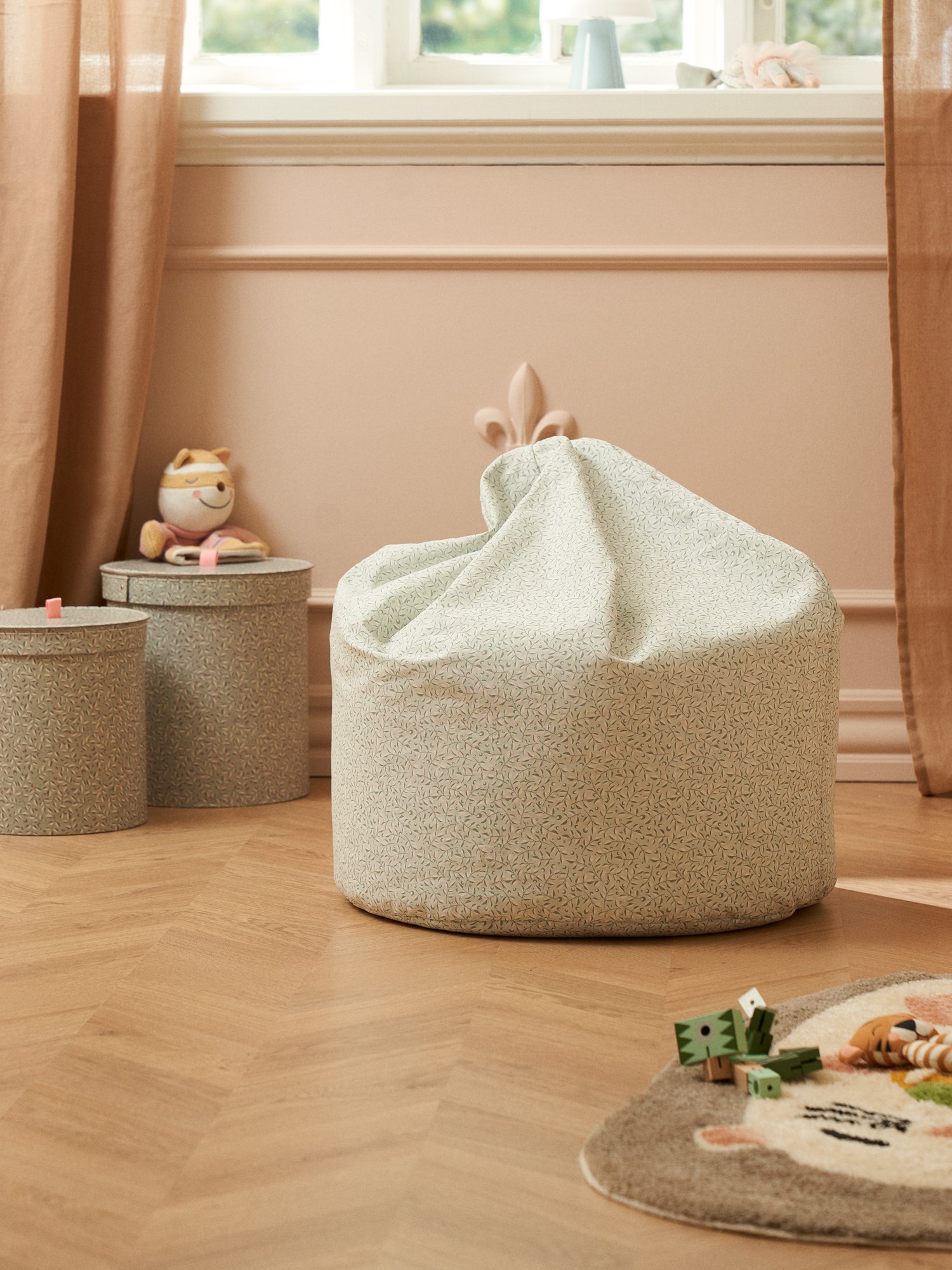 Bean bag Cotton. Ø50 x 68 cm.