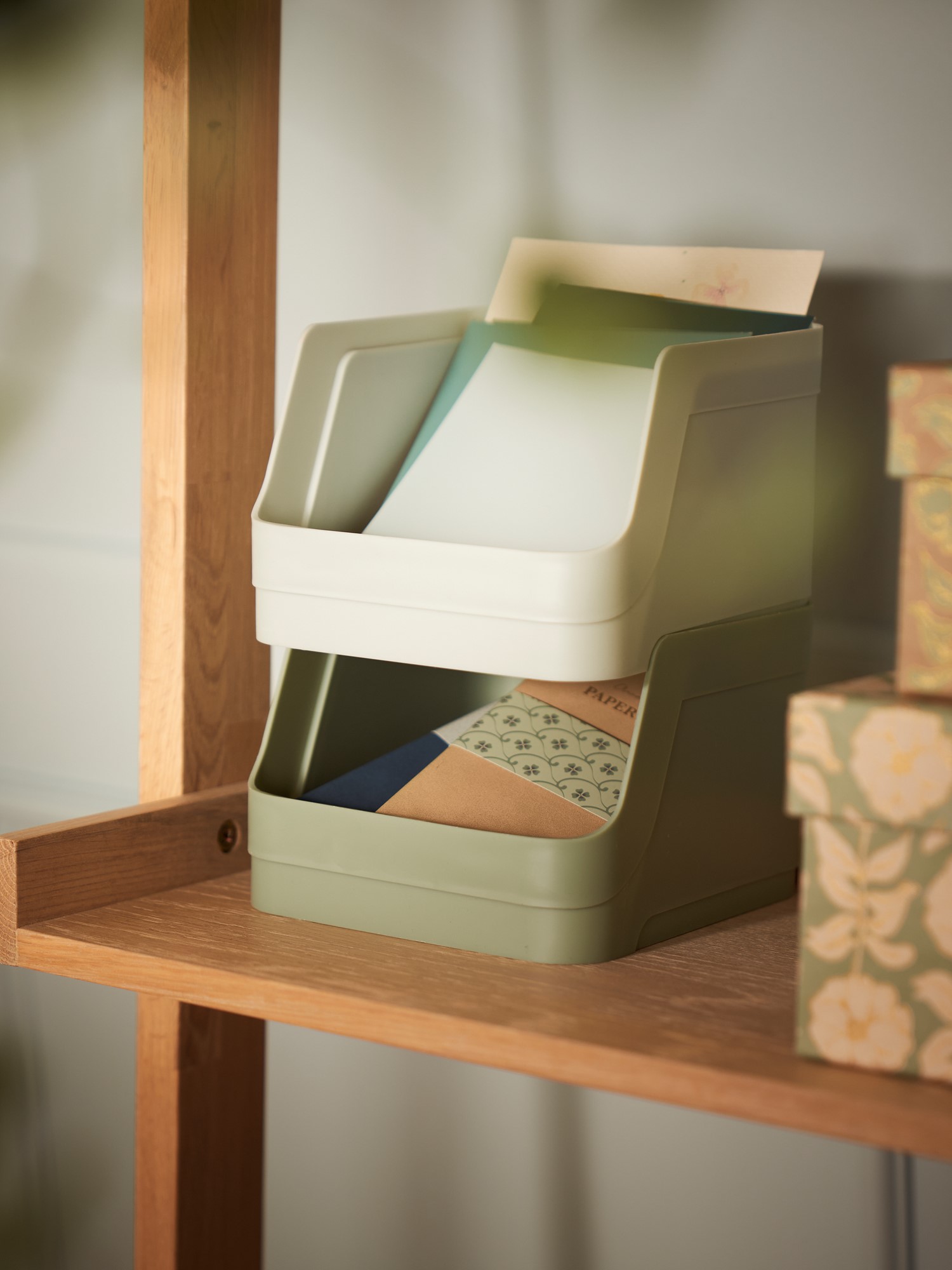 Storage box Polypropylene. 14 x 15 x 10 cm.