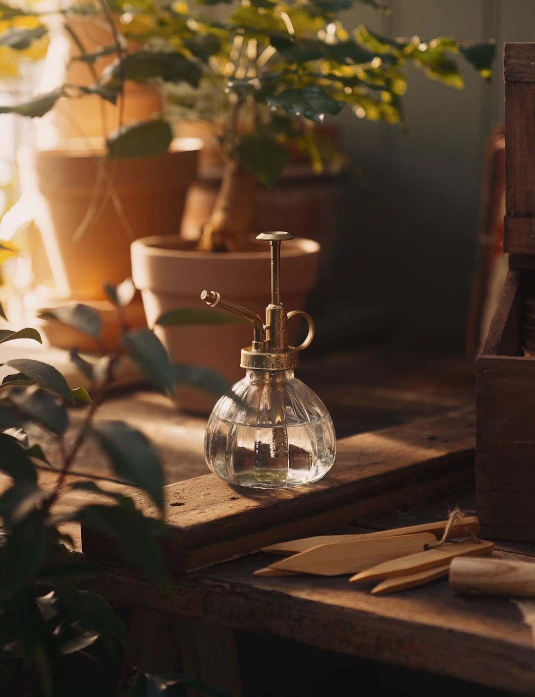 Mister Glass/plastic. Ø9.2 x 15.5 cm.