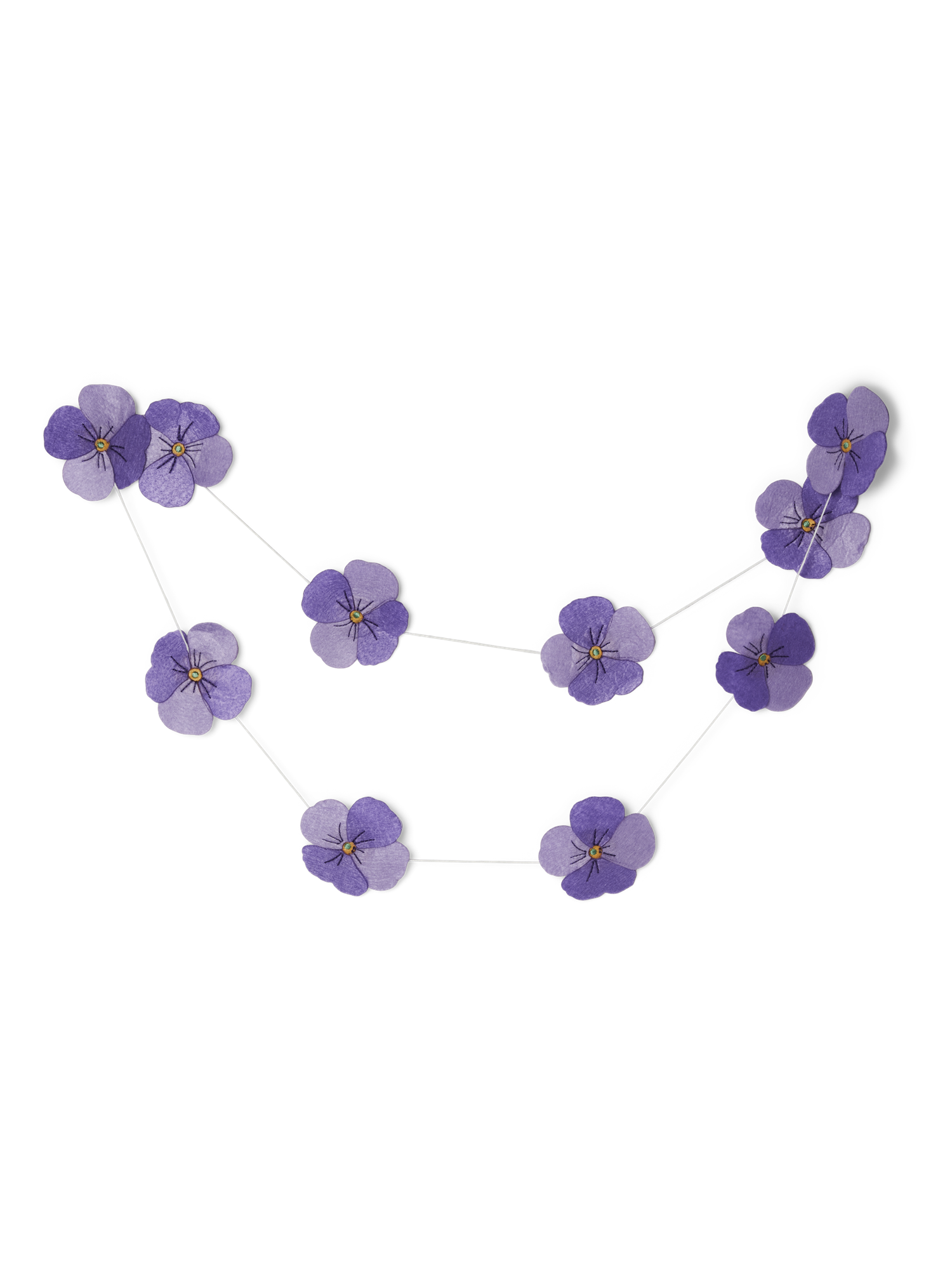 Flower garland Felt. 2 m.