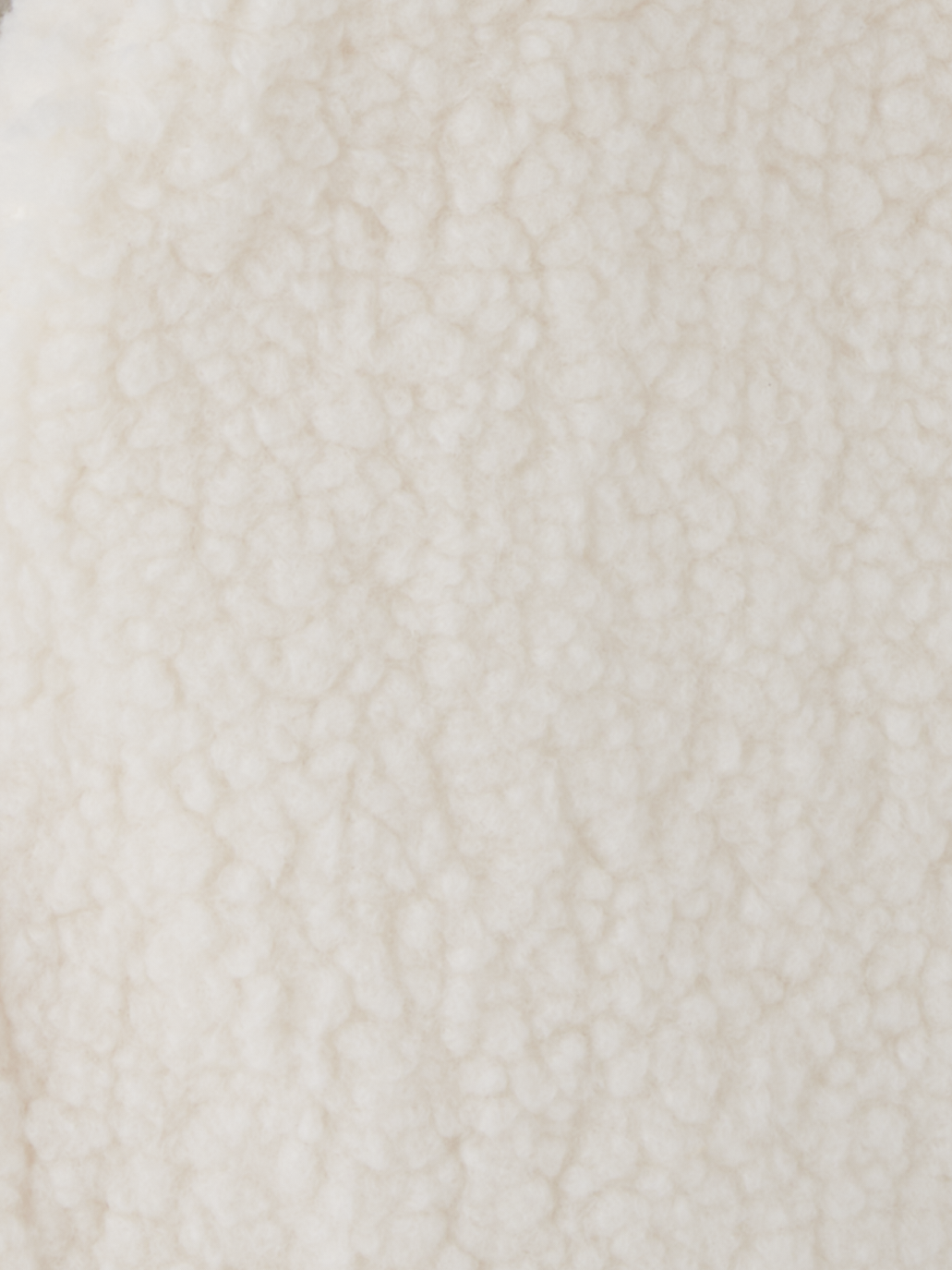 Purse in teddy fabric