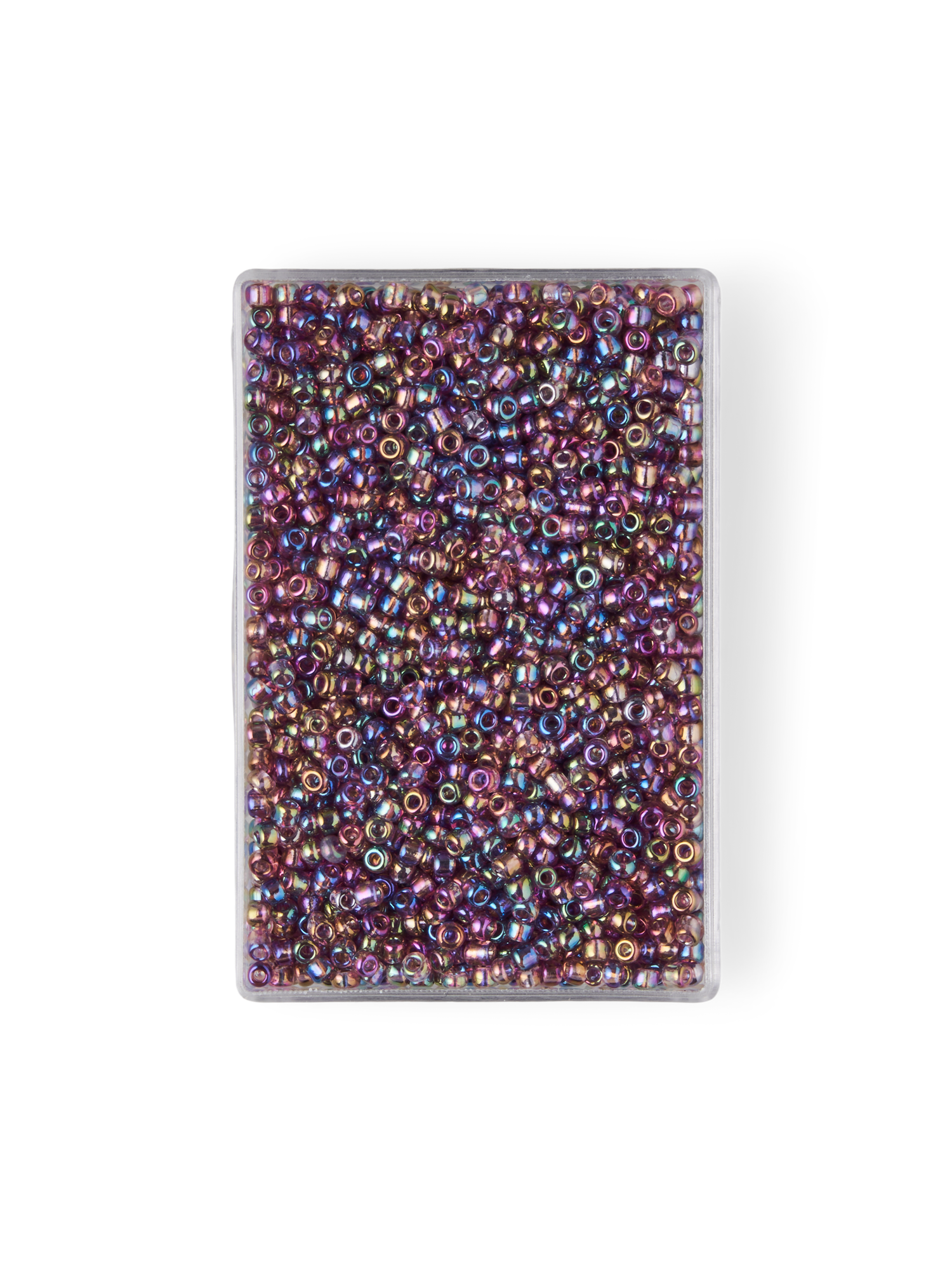 Glass beads Glass. 2 x 1.5 mm. 25 g.