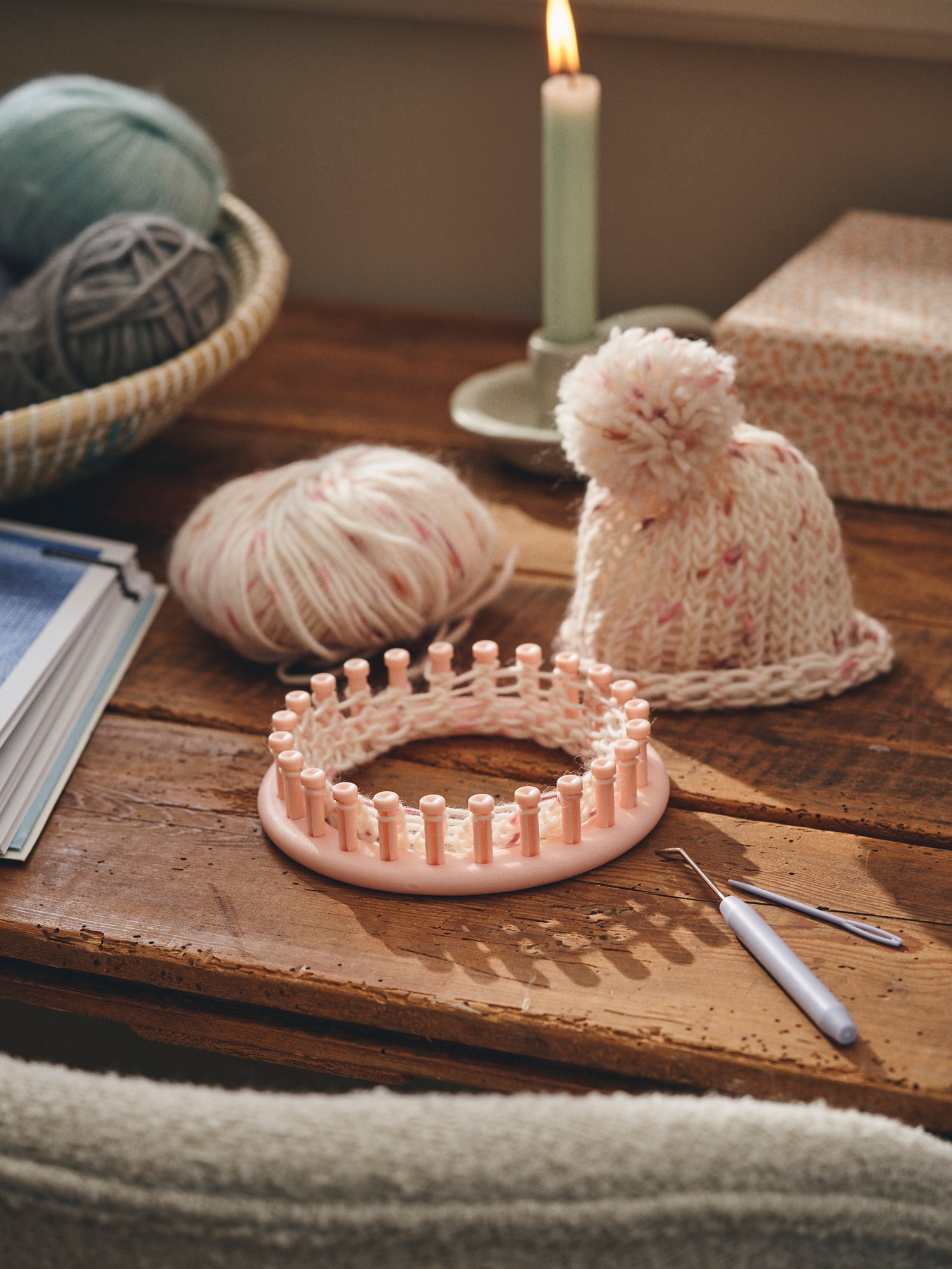 Knitting loom kit 14/19 cm. 5 pcs.