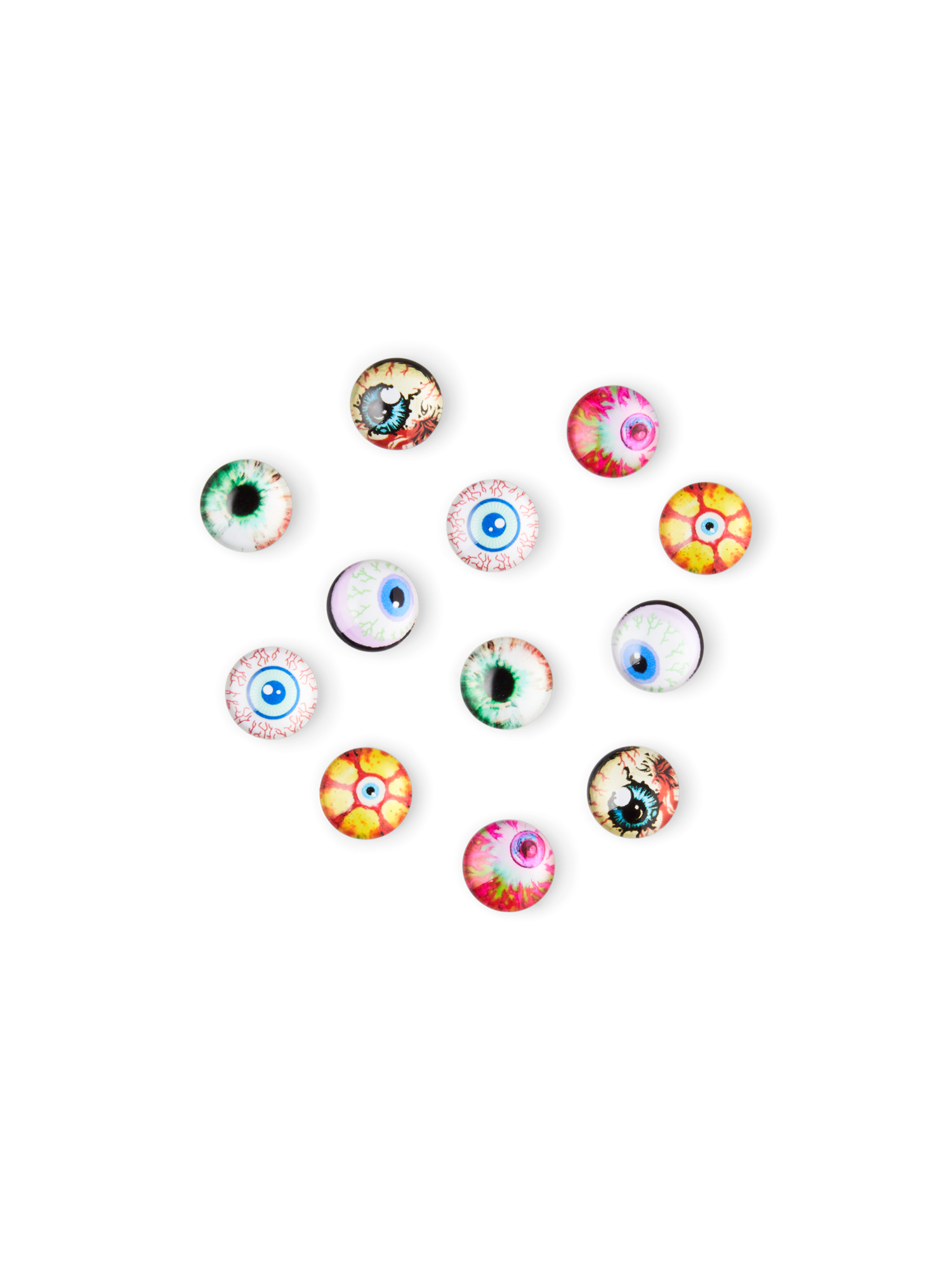 Eye stickers Ø15 mm. 12 pcs.