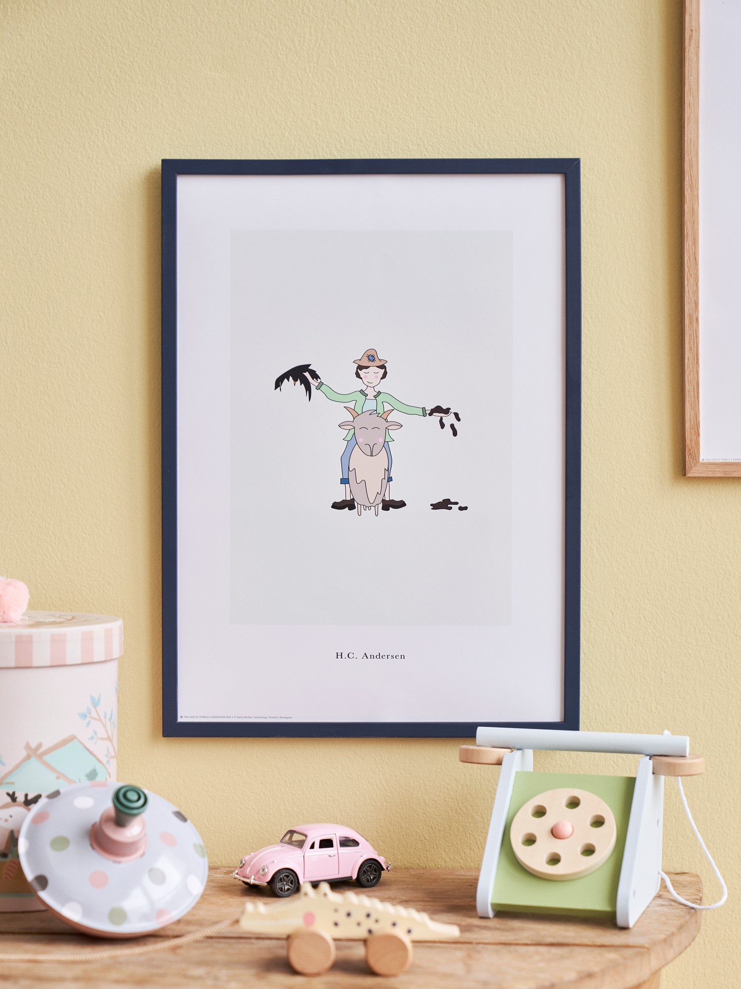 Poster Blockhead Hans A3 Paper. A3.