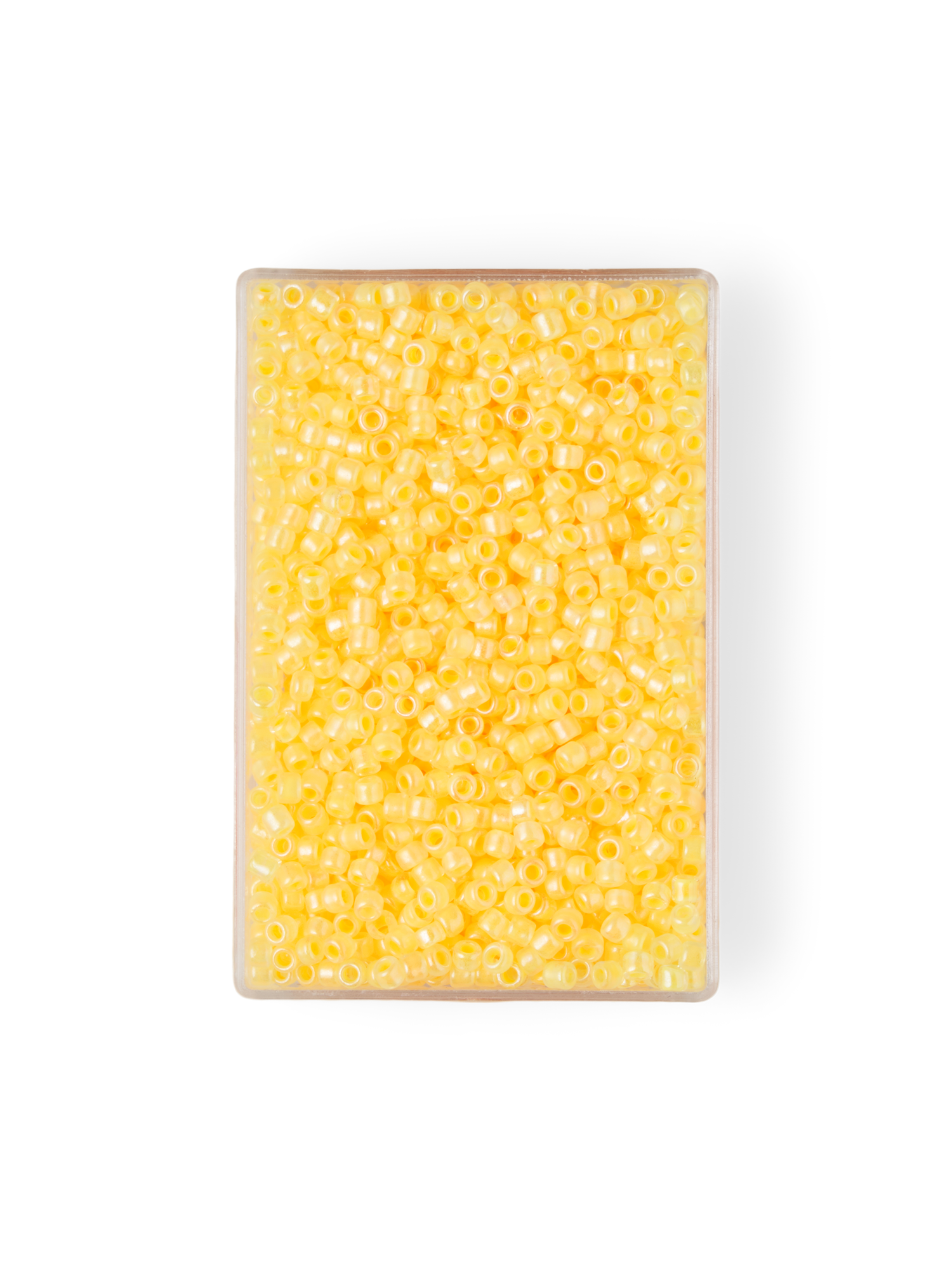 Glass beads Glass. 2 x 1.5 mm. 25 g.