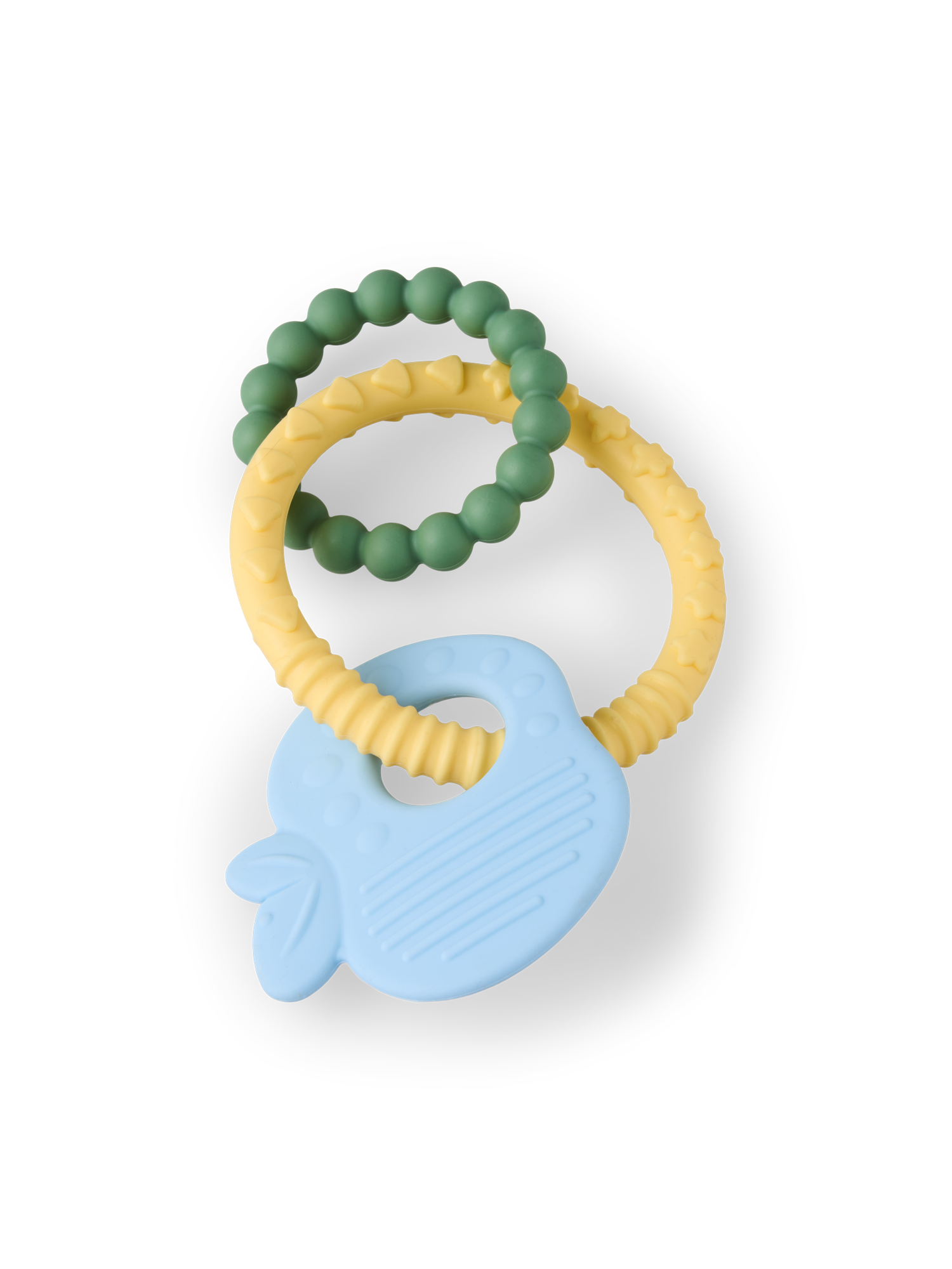 Baby teether ring Silicone. Ø6.5 cm.