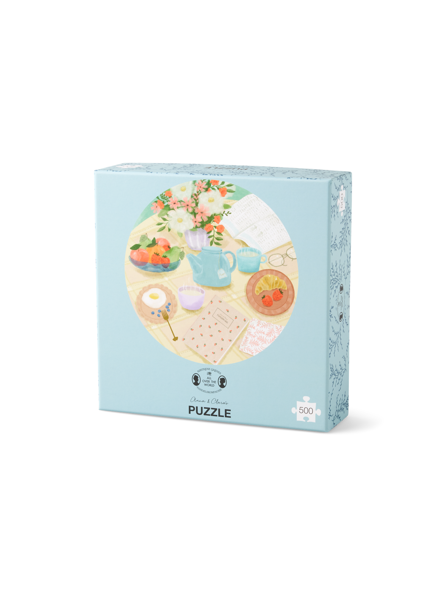 Puzzle 500 pcs Cardboard. Ø45 cm.