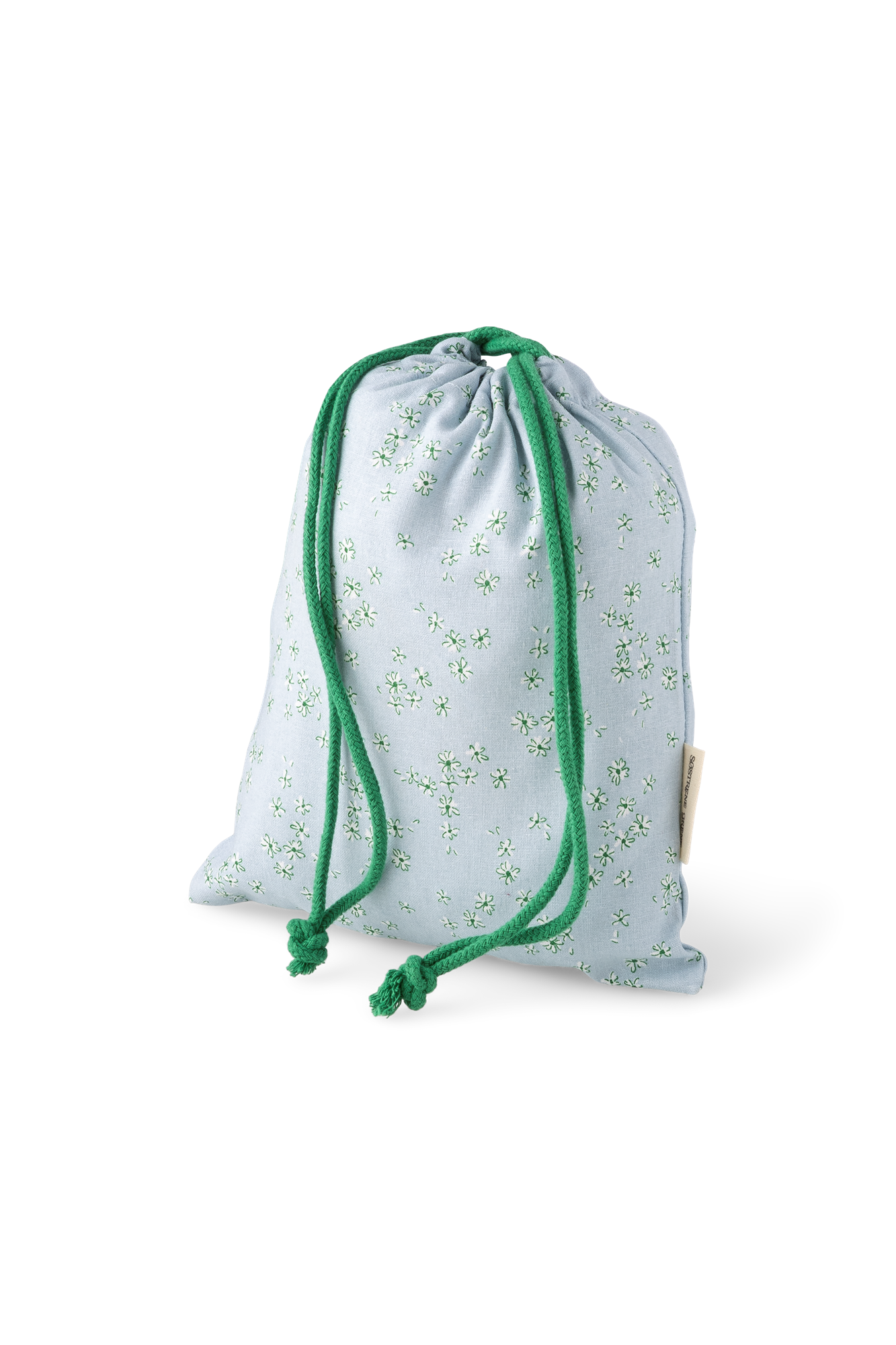 Drawstring bag Cotton. 19 x 24 cm.