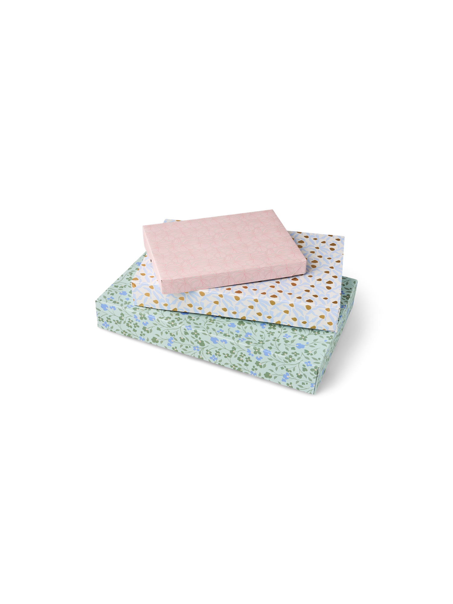 Gift box set Paper. 3 pcs.