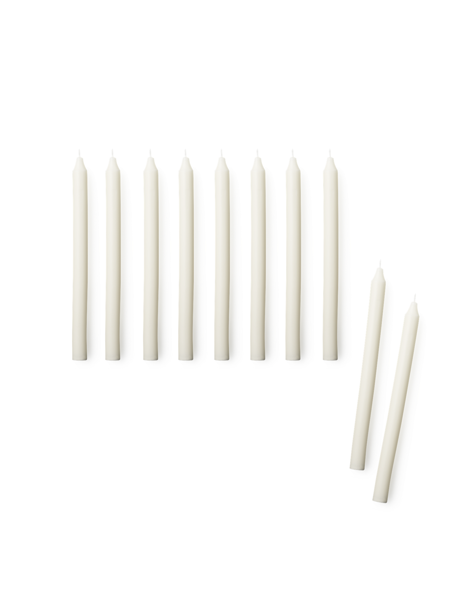 Taper Candle 29 cm 10 pcs Paraffin. 29 cm. 10 pcs.