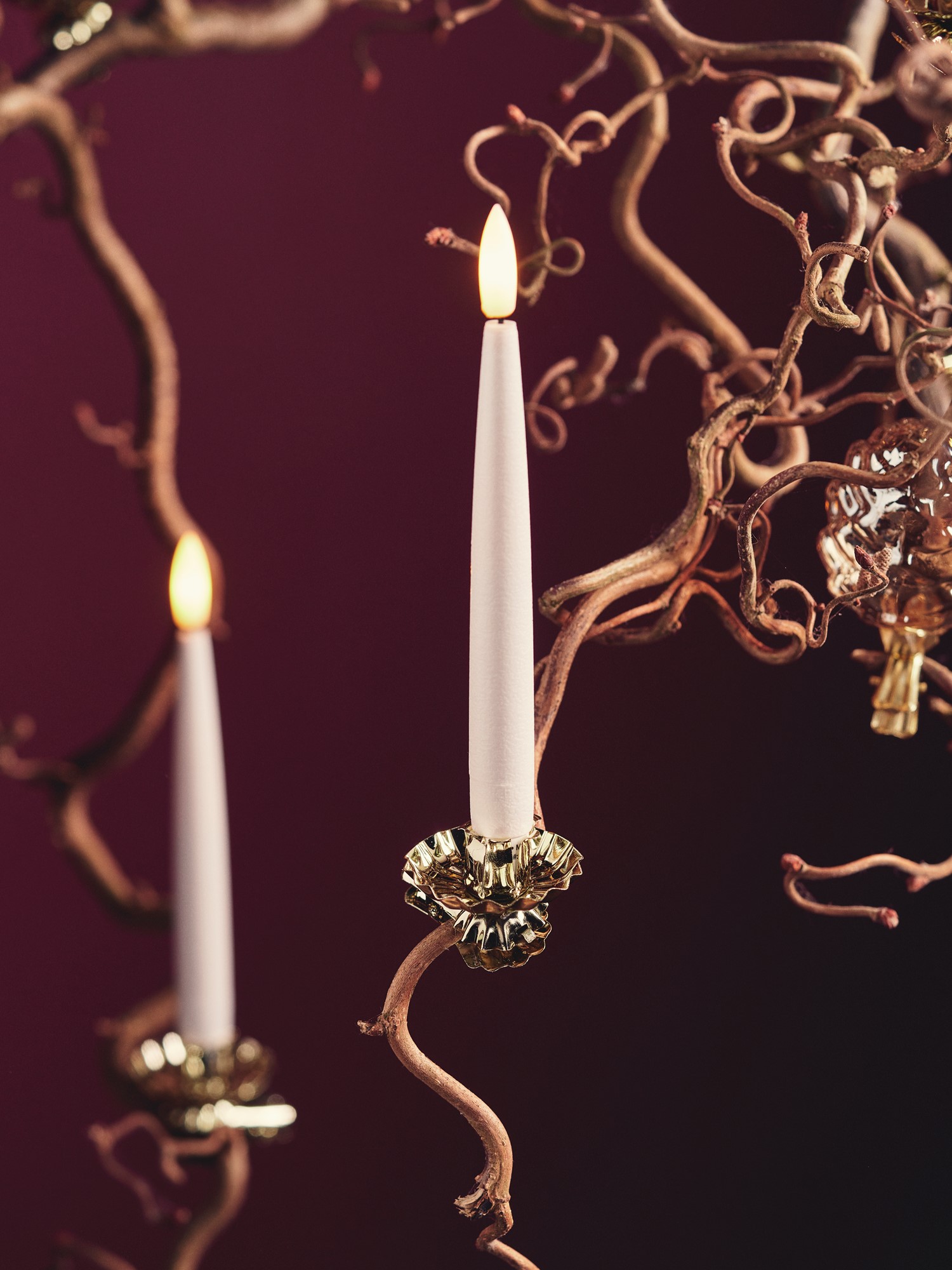 Candleholder clips Iron. 5 cm. 4 pcs.