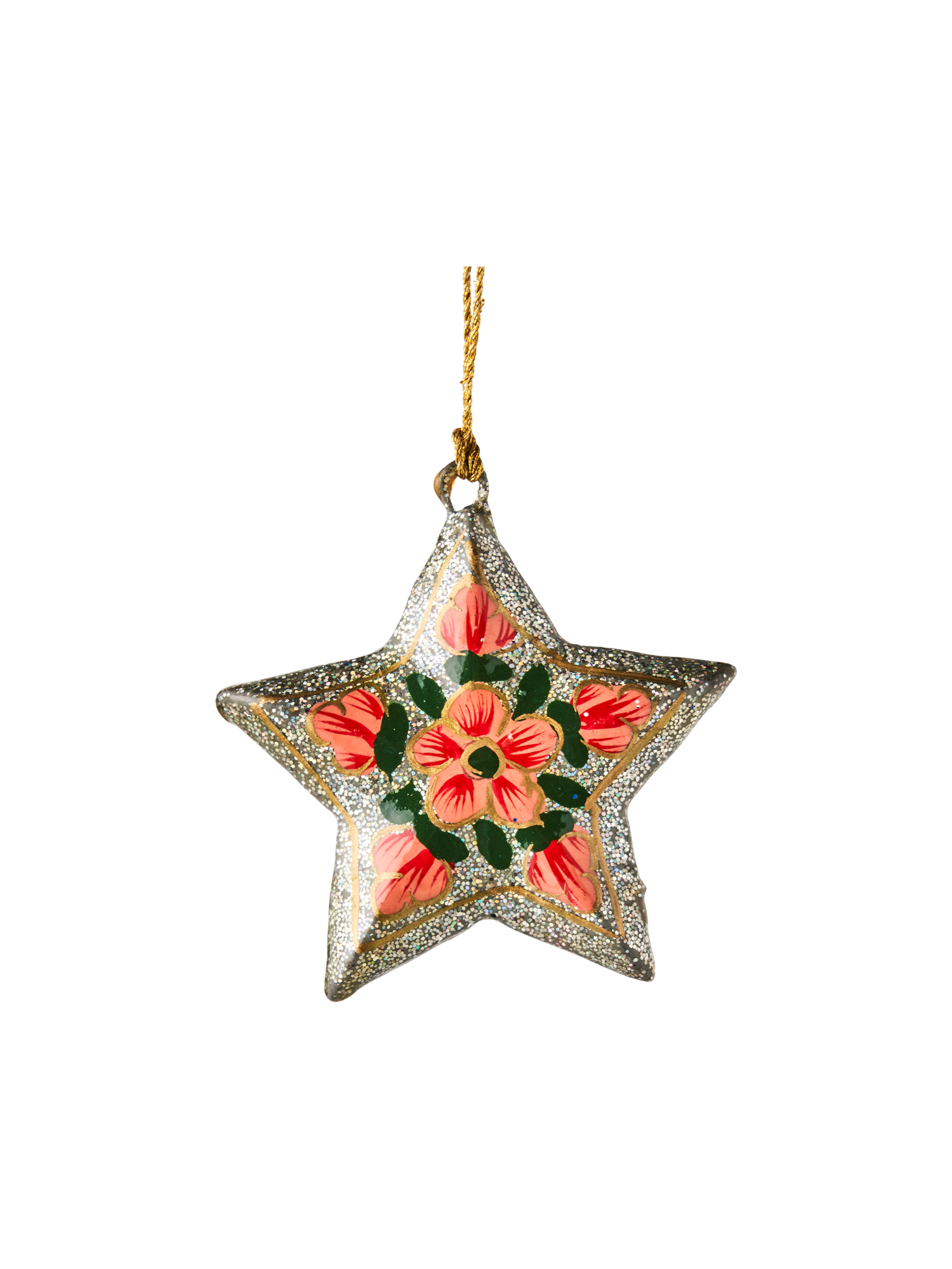 Star ornament Paper. 6 cm.