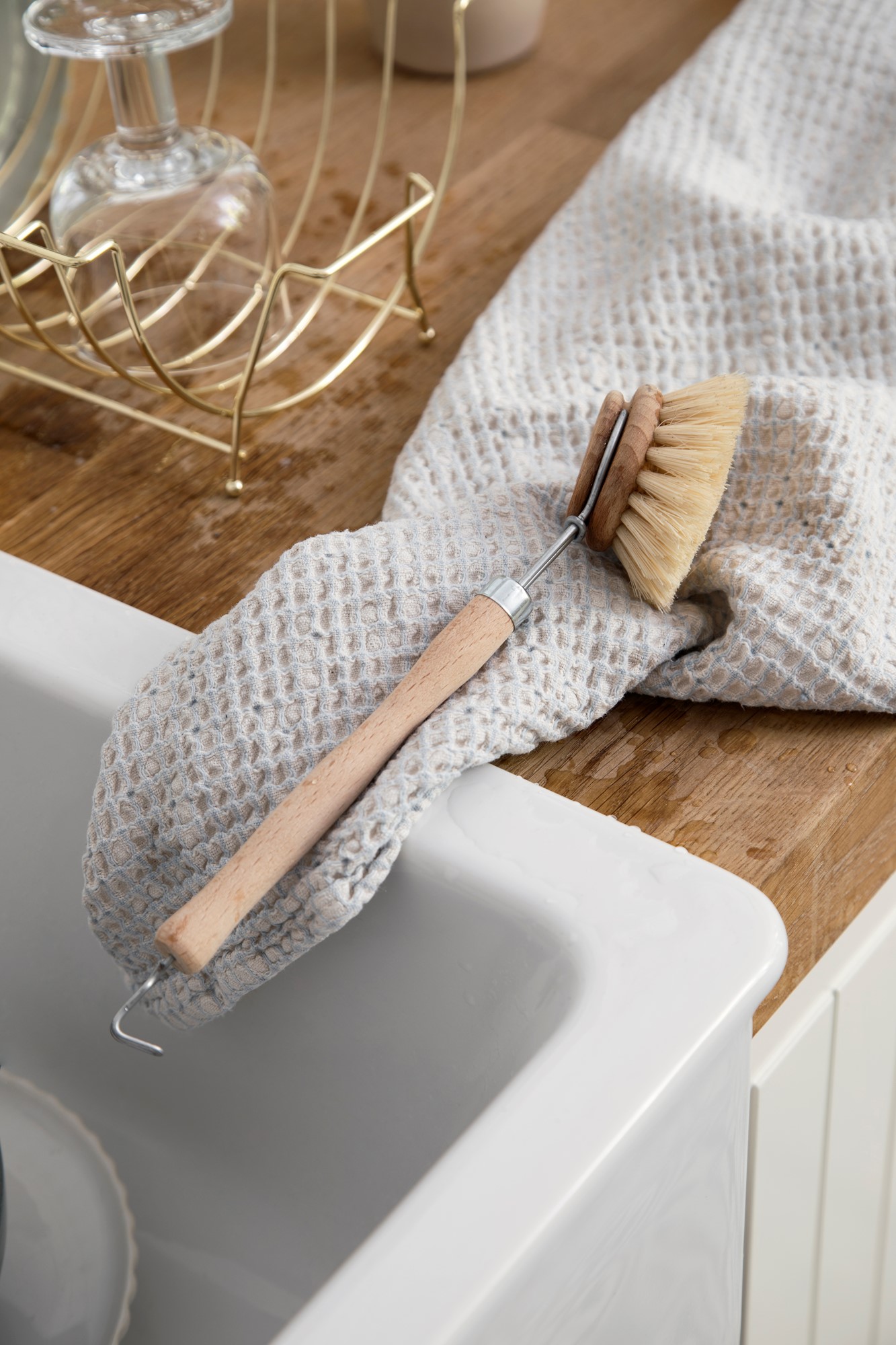 Dish brush Beech wood.