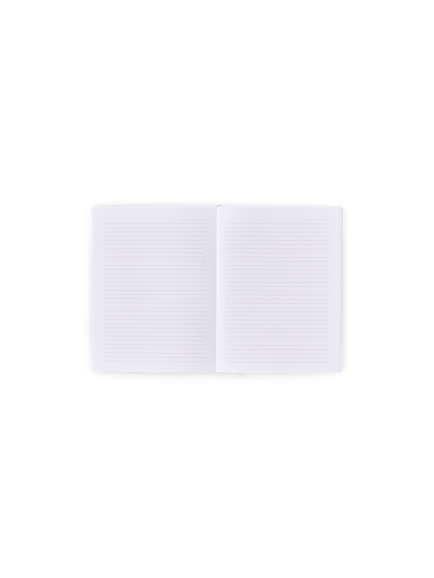 Notebook Paper. 20.3 x 15.2 cm. 96 pages.