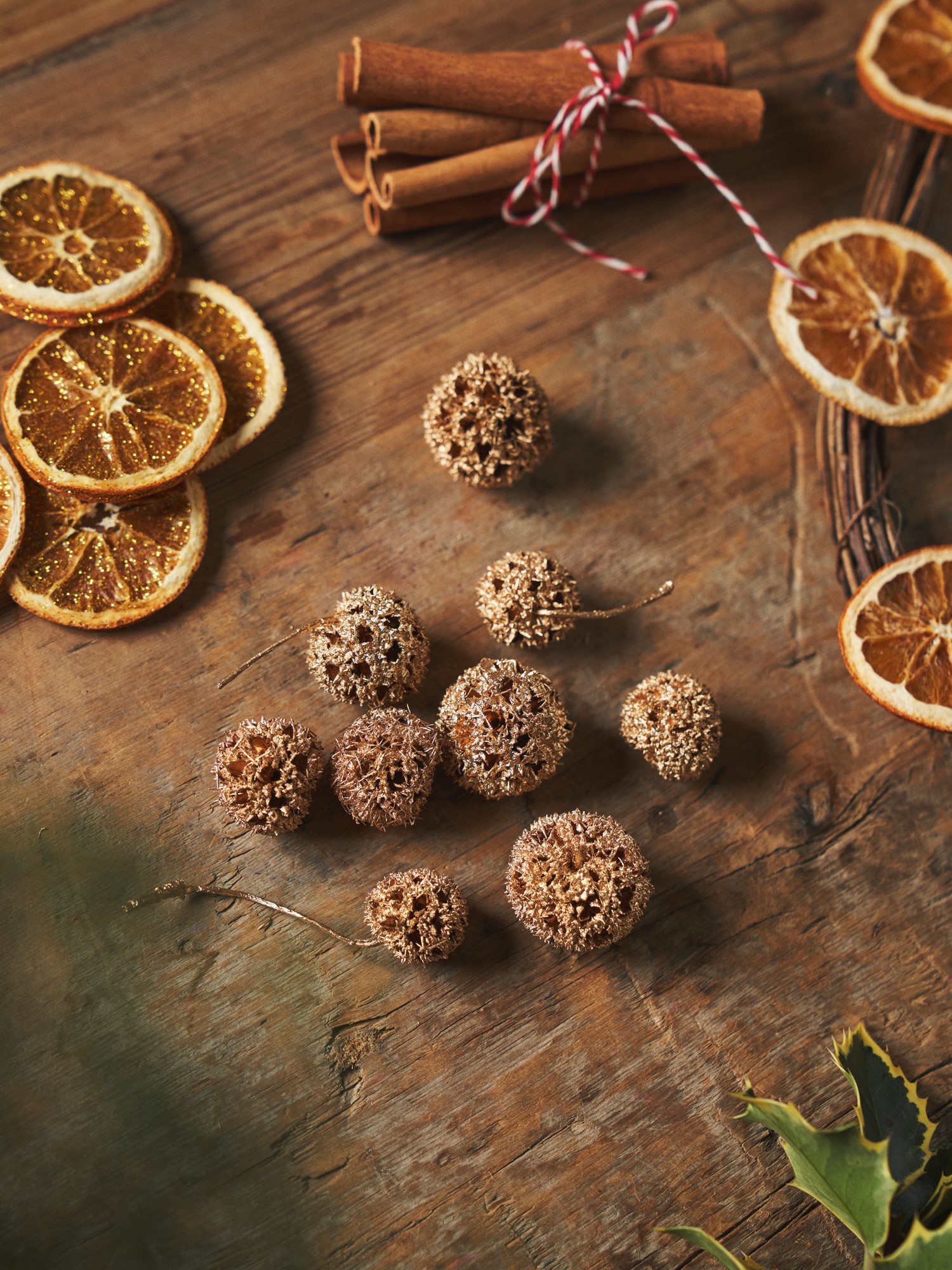 Nature decoration 9 pcs.