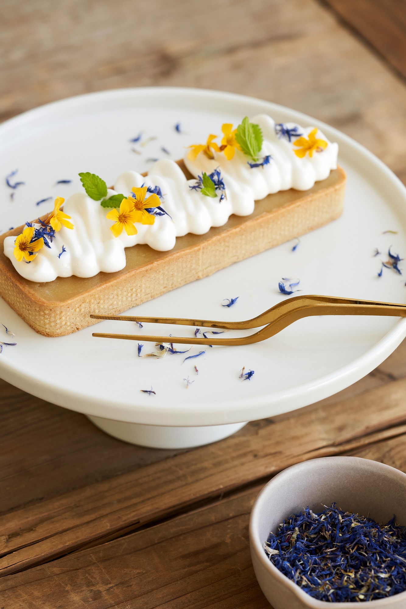 Baking tweezers Stainless steel. 18 cm.