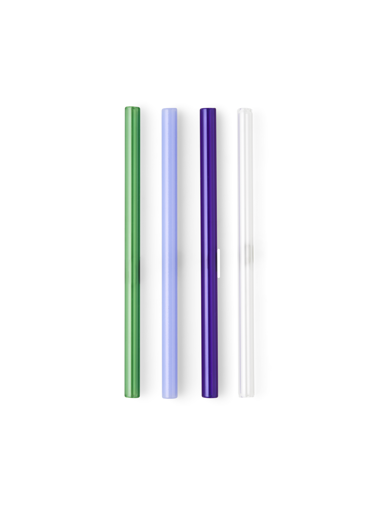 Glass straws 4-pack Glass. 14 cm. 4 pcs.