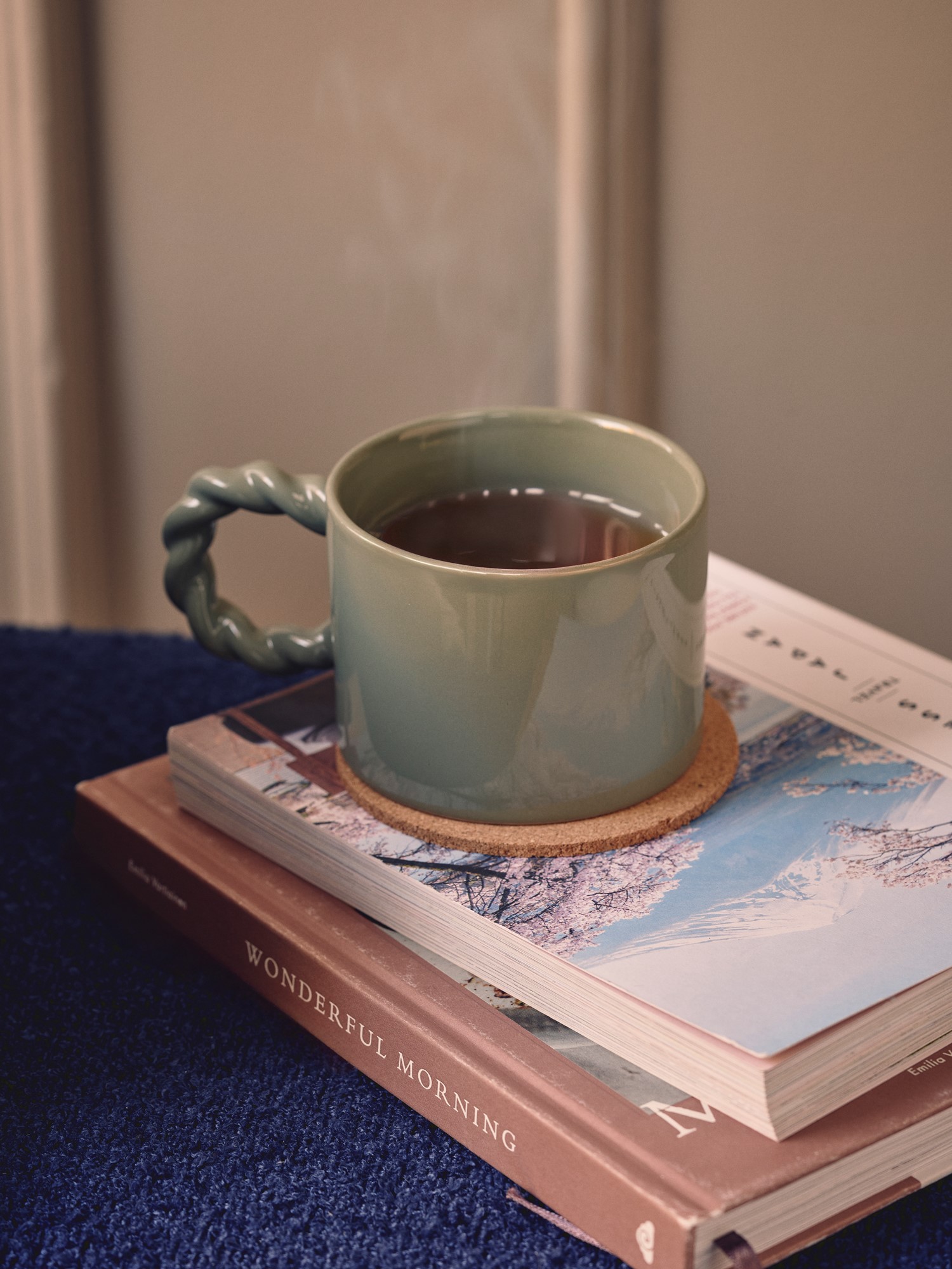 Coasters Cork. Ø10 cm. 4 pcs.