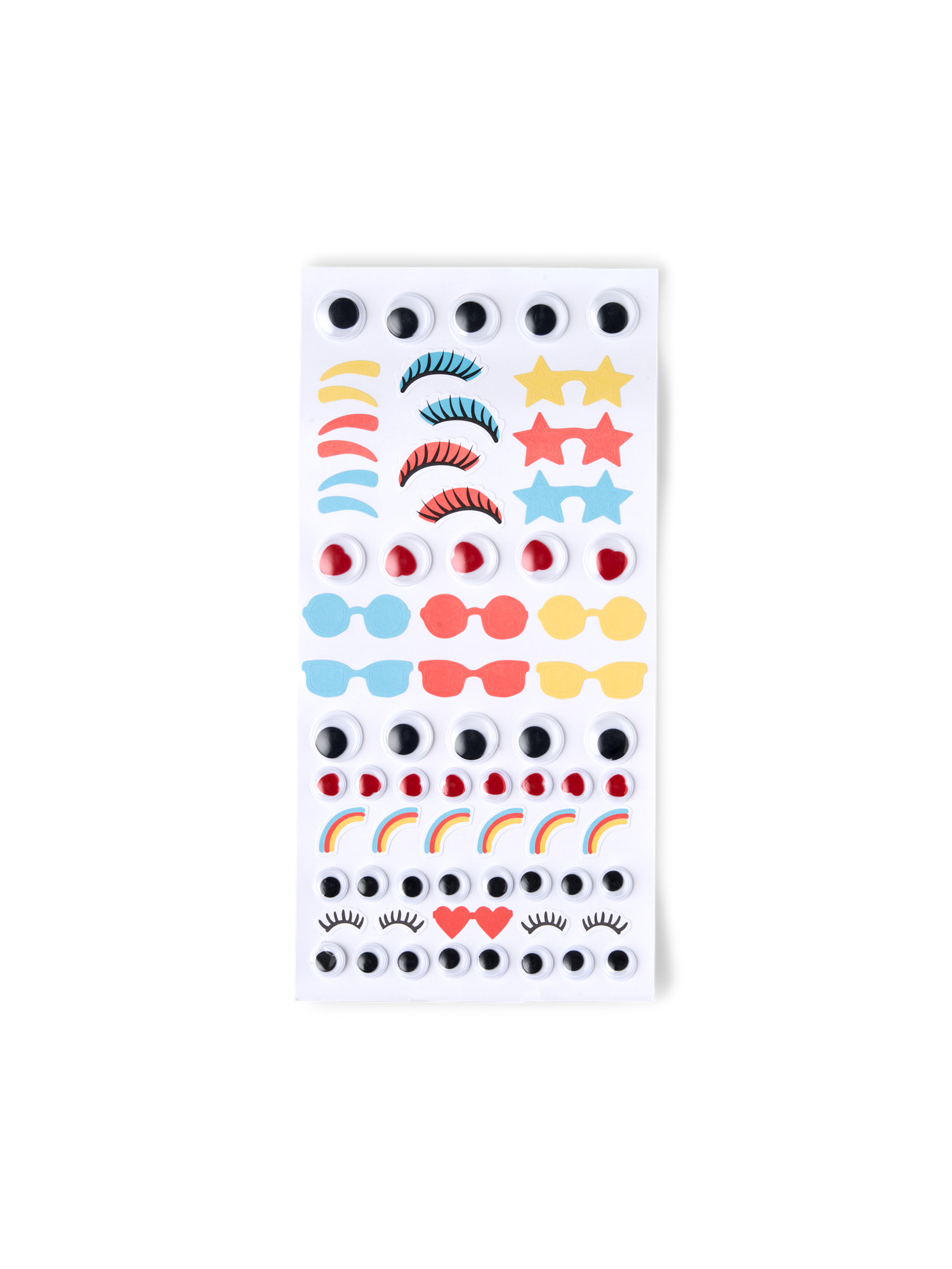 Googly eyes sticker set Paper/PET/polypropylene.