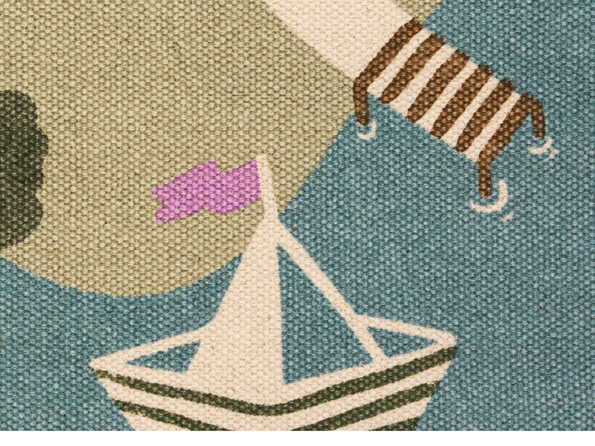 Children's play mat Cotton. 80 x 120 cm.