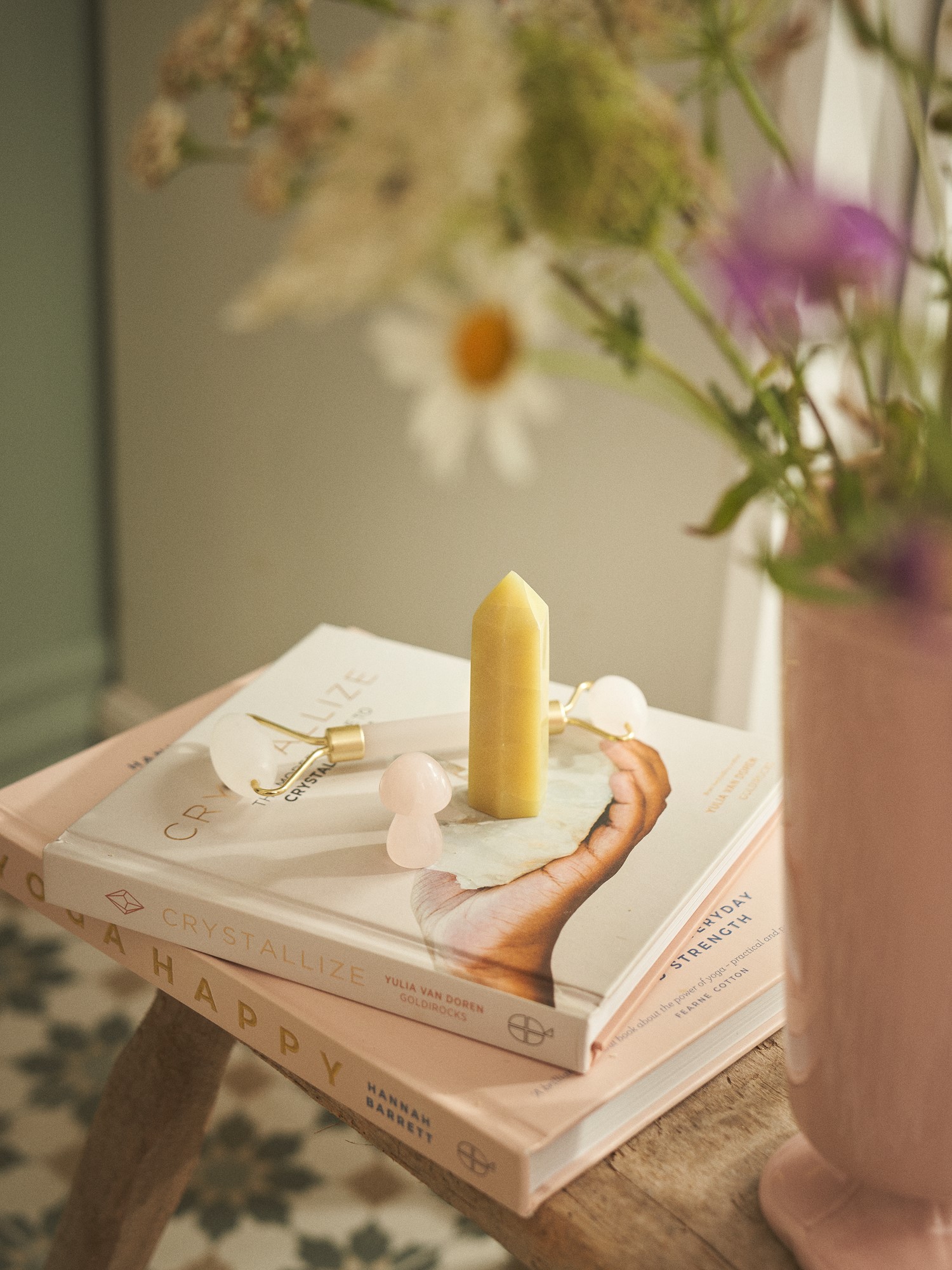 Crystal tower Green Jade.