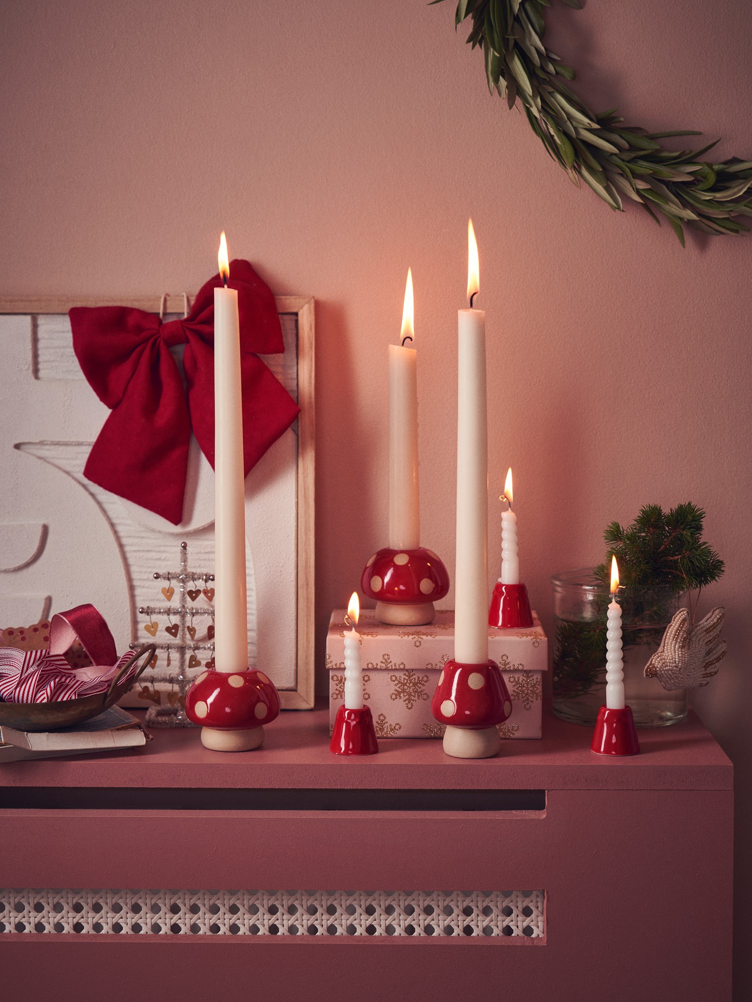 Candles 35 cm 2-pack Paraffin wax. Ø2.2 x 35 cm. 2 pcs.