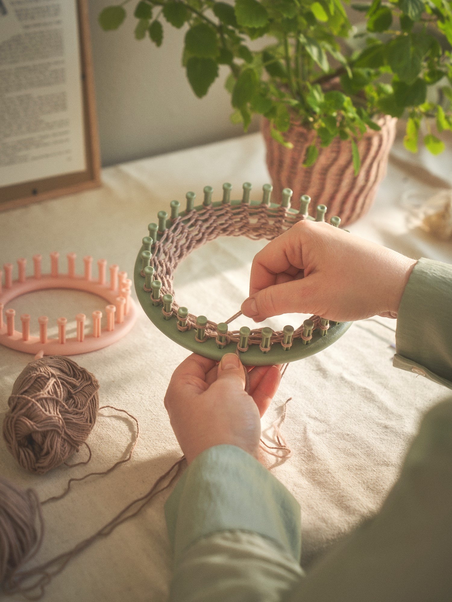 Knitting loom kit 14/19 cm. 5 pcs.