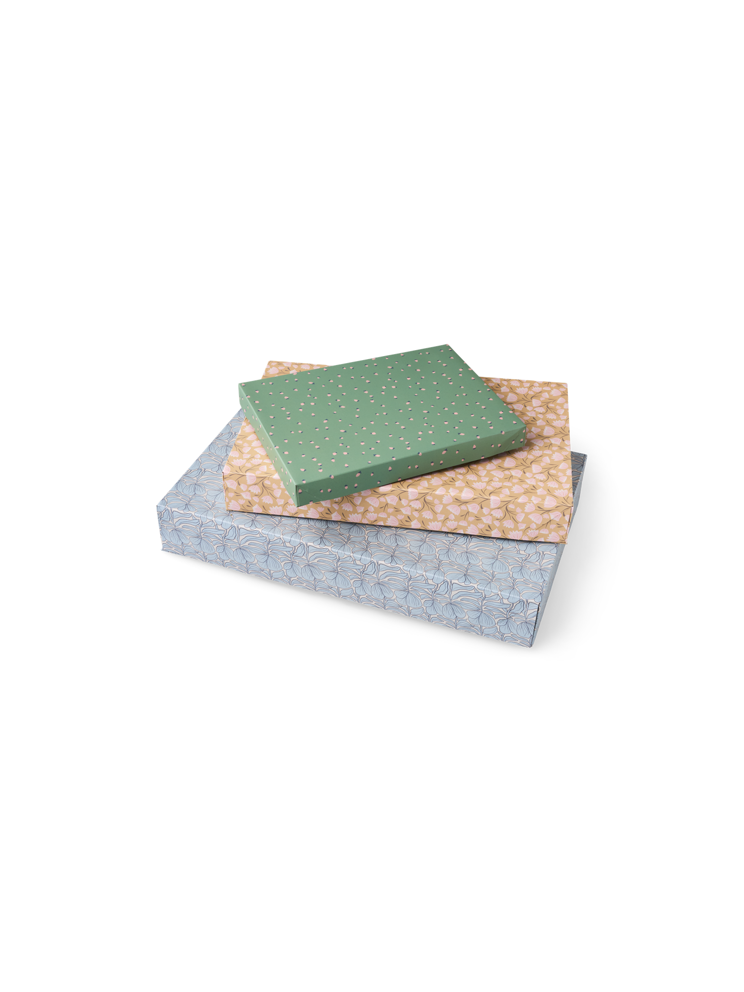 Gift box set Paper. 3 pcs.