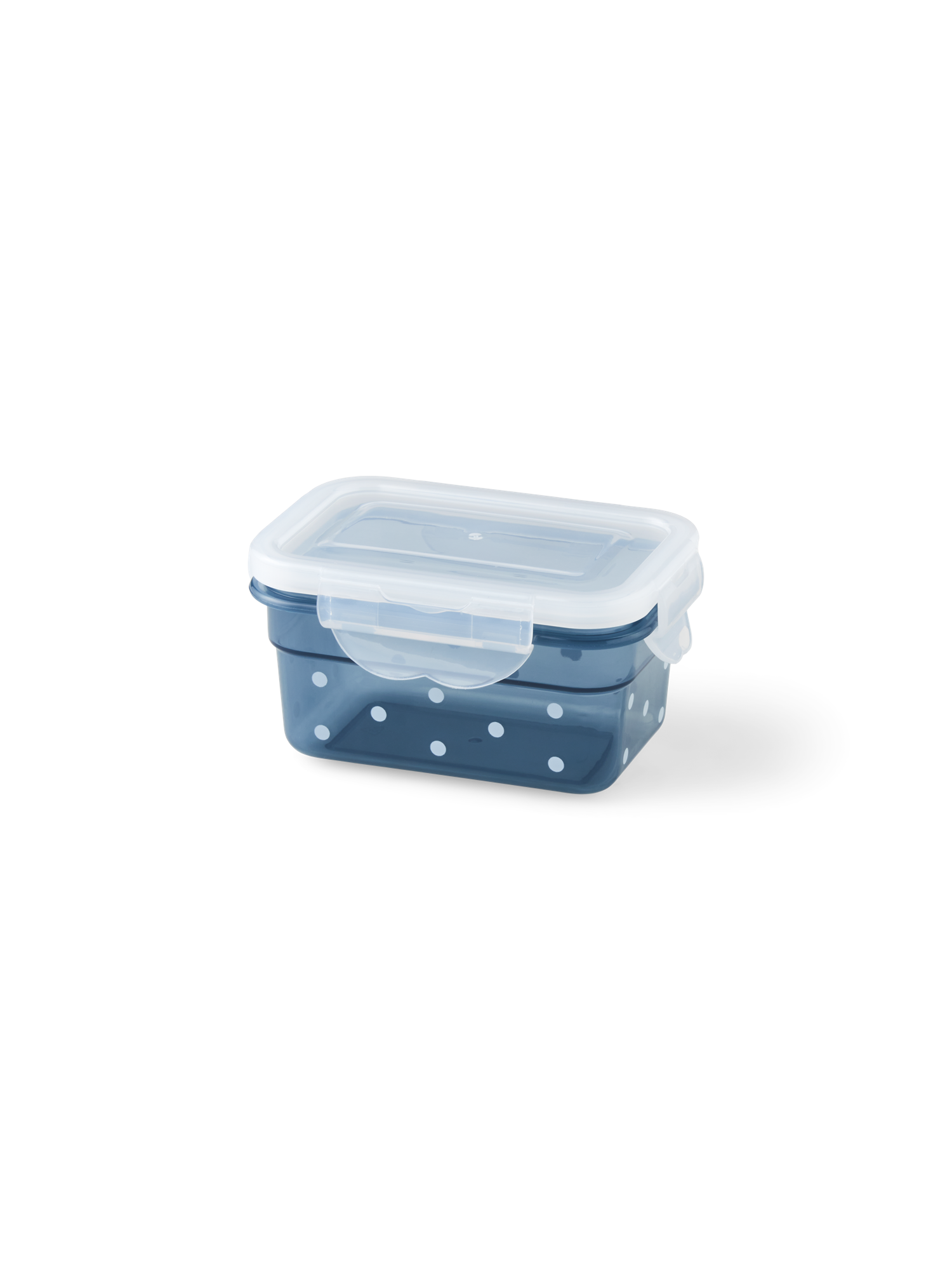 Food container Polypropylene/silicone. 10 x 6.7 x 5 cm.