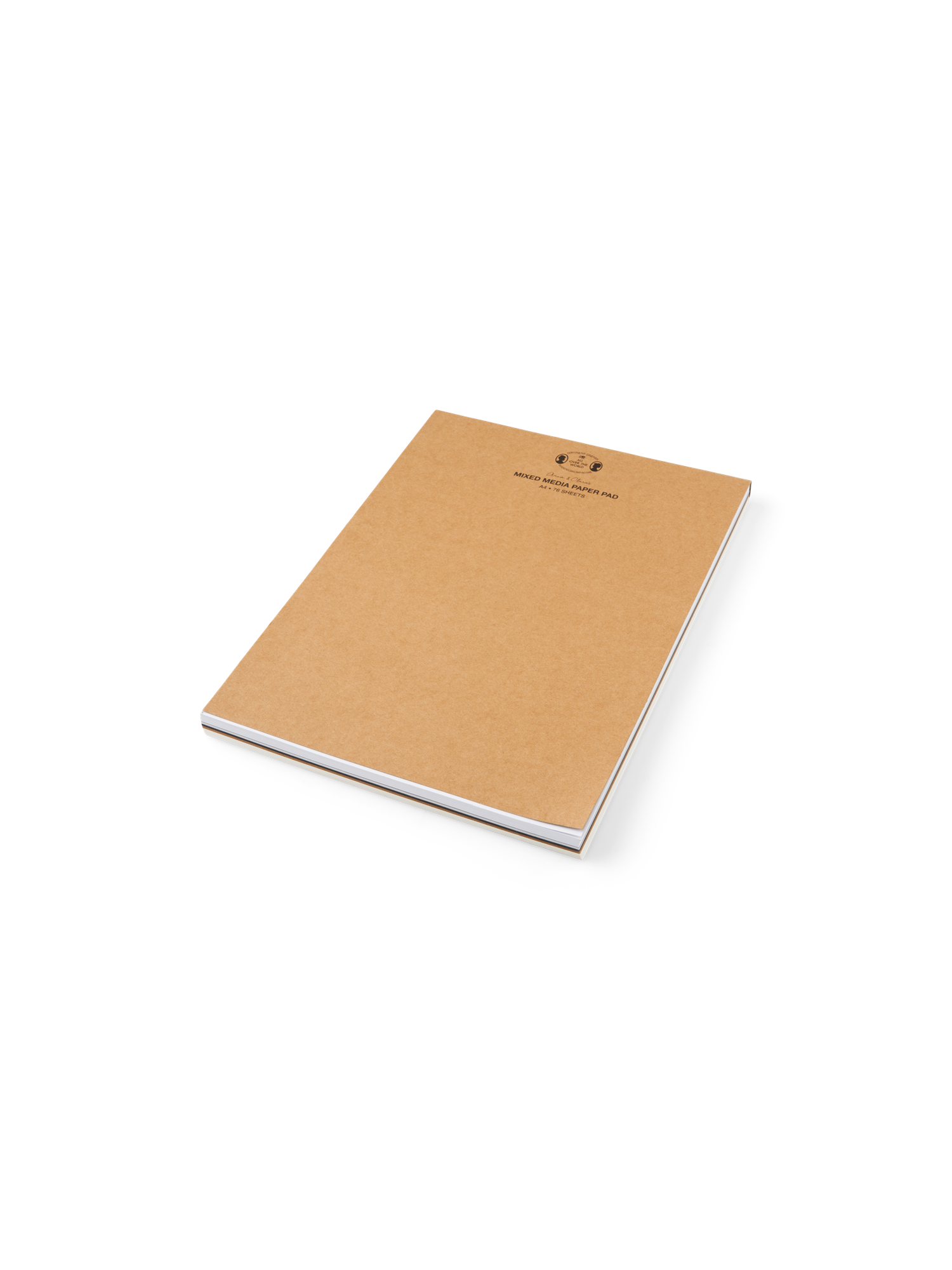 Assorted papers pad A4  76 sheets. 10 assorted colours.