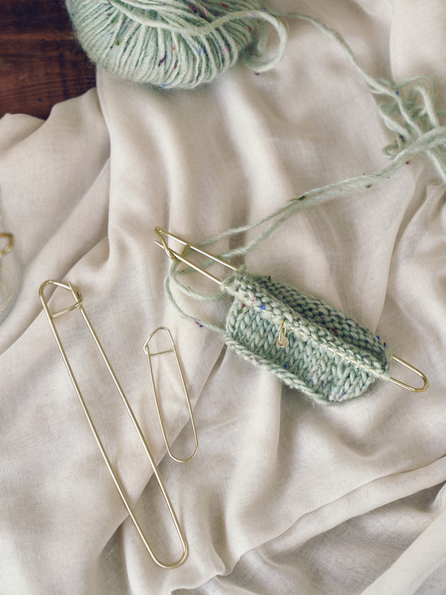 Stitch holders Metal. 3 pcs.