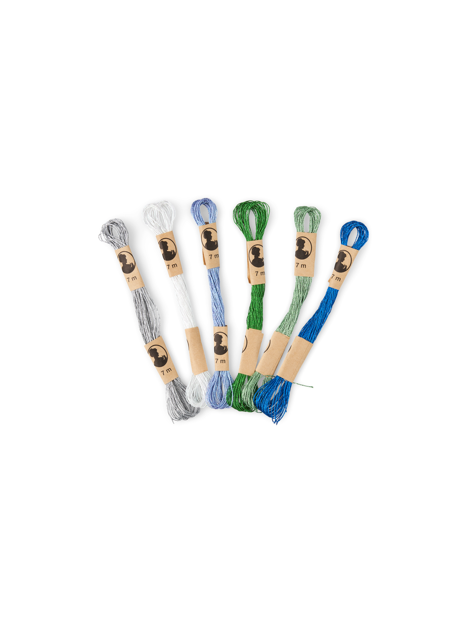 Embroidery thread Polyester. 6 x 7 m.