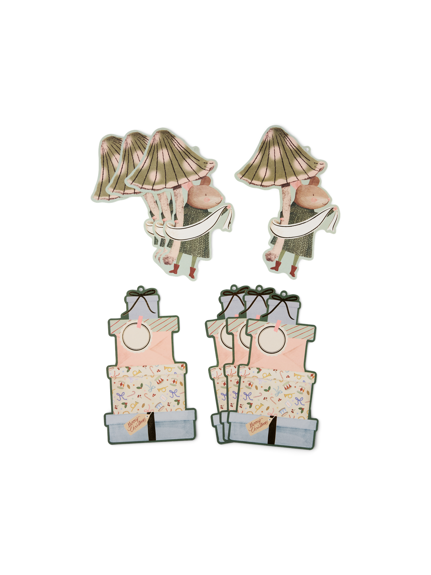 Table decorations Paper. 8 pcs. Assorted motifs.