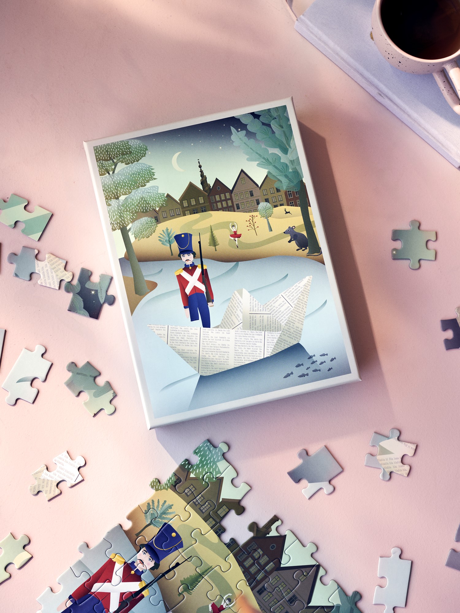 The Steadfast Tin Soldier puzzle 100 pcs Paper. 42 x 30 cm.