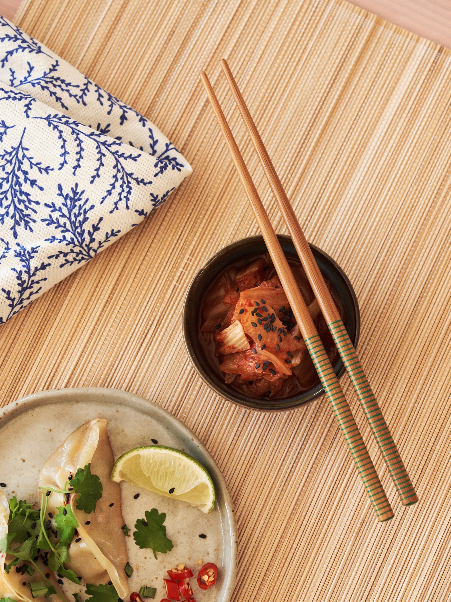 Chopsticks Bamboo. 23 cm.