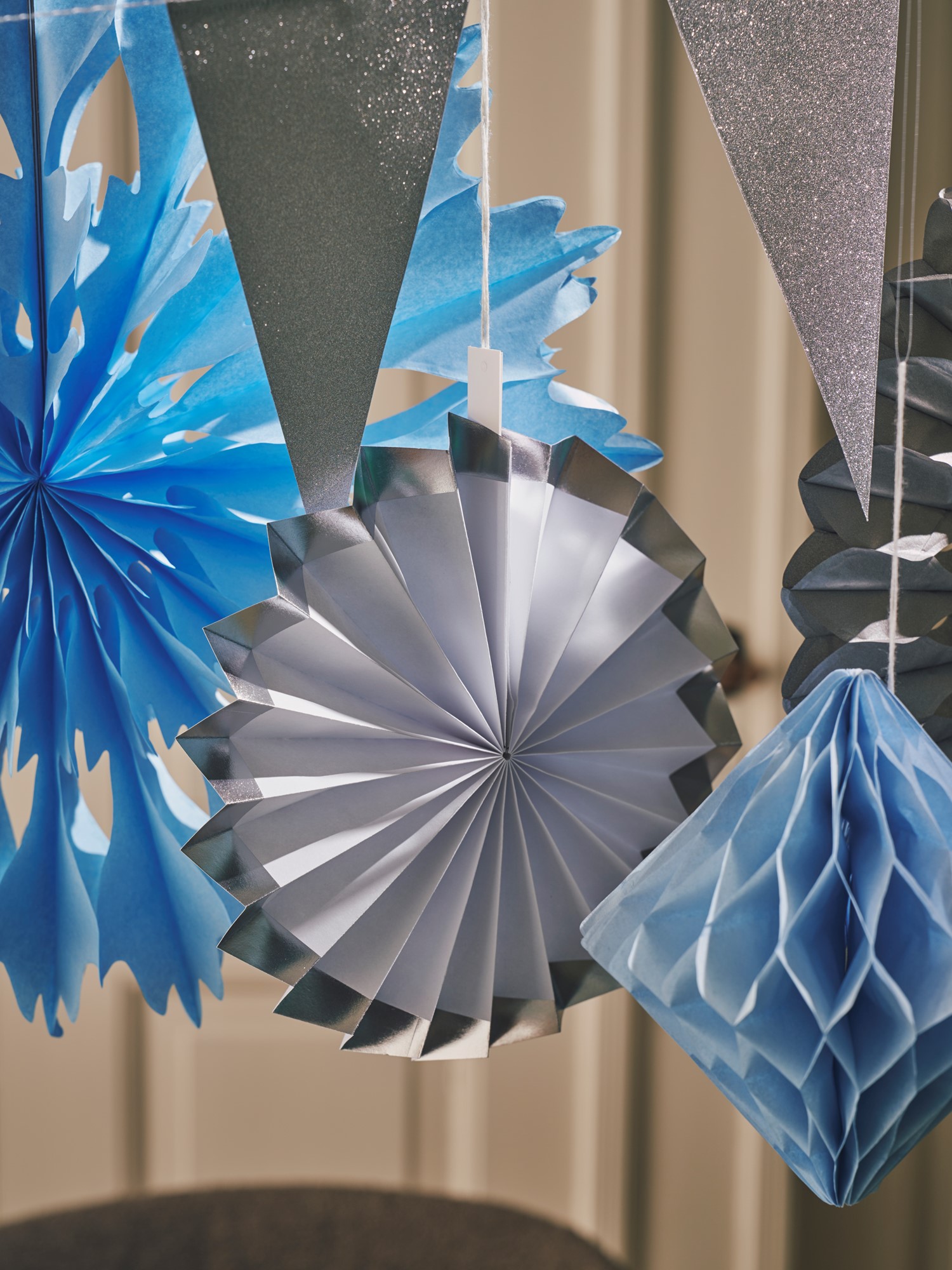 Party decorations set Paper. 9 pcs.