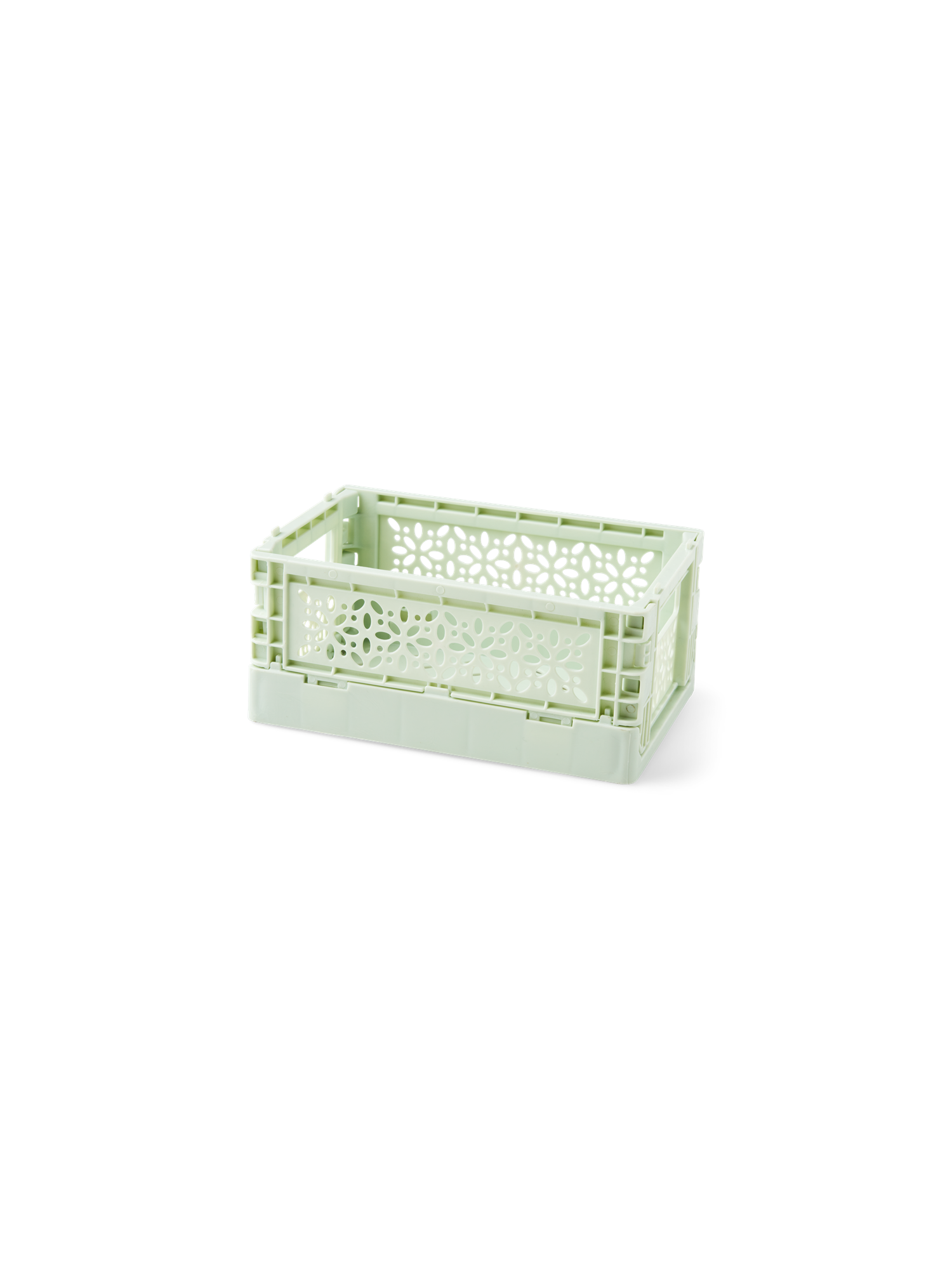 Folding crate Polypropylene. 15 x 10 x 6.5 cm.