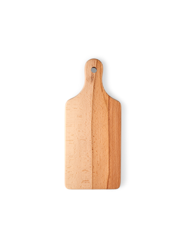 Cutting board Beechwood. 26 x 11 cm.