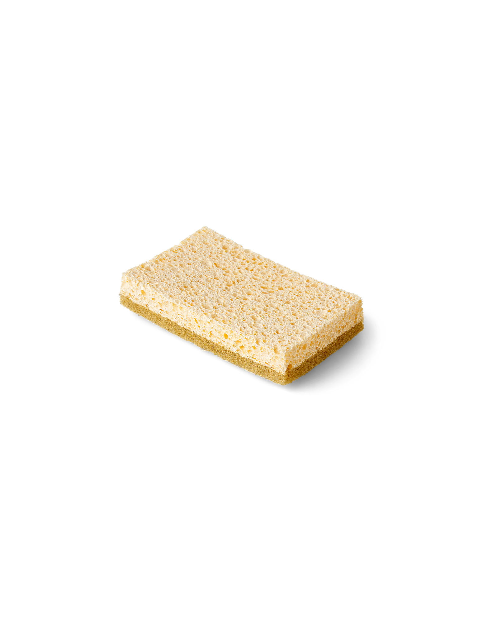 Scouring sponge Cellulose. 11.5 x 7 x 2 cm.
