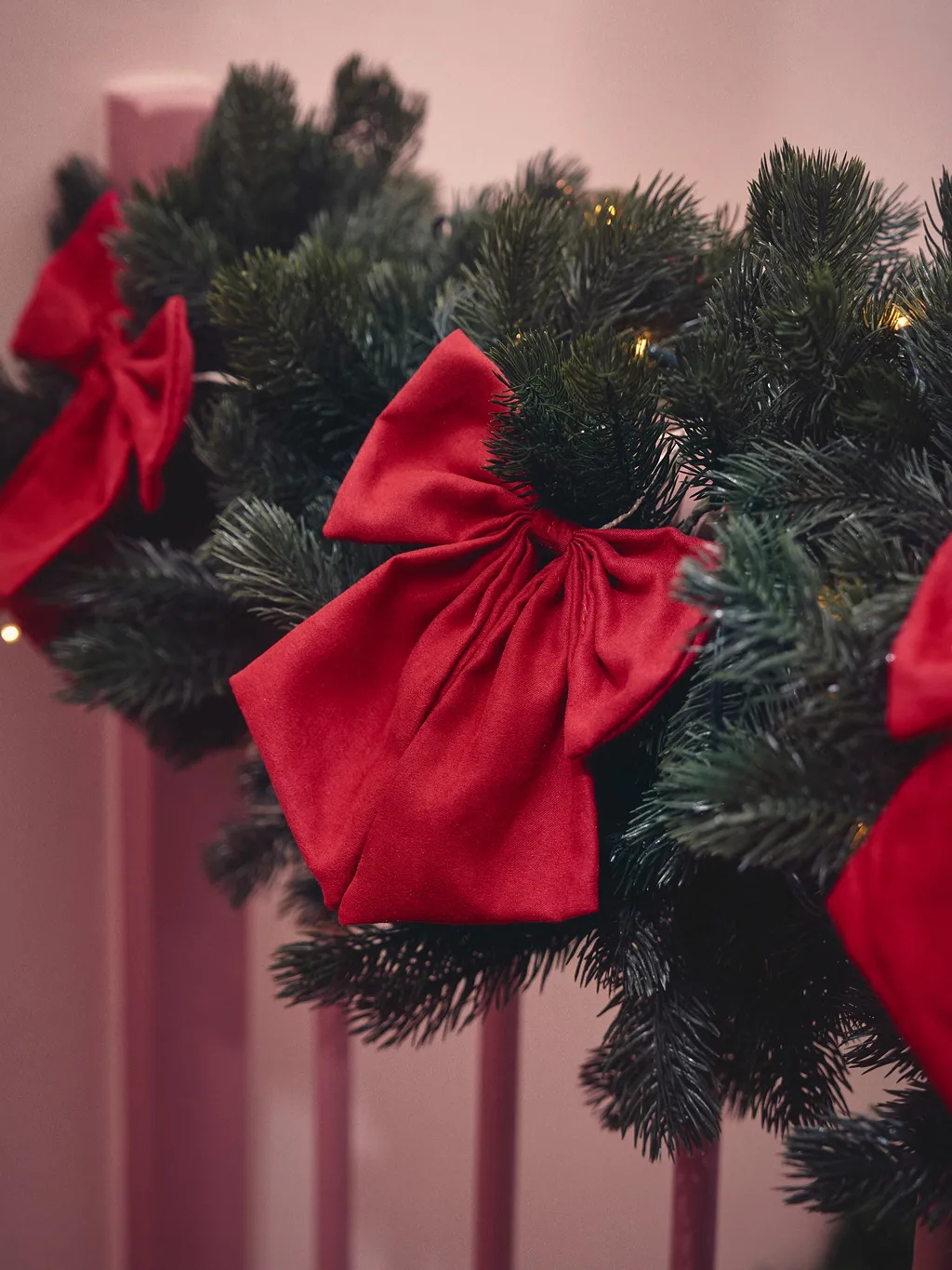 Nœud décoratif à suspendre