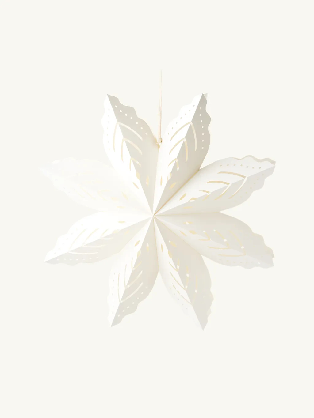 Étoile en papier LED